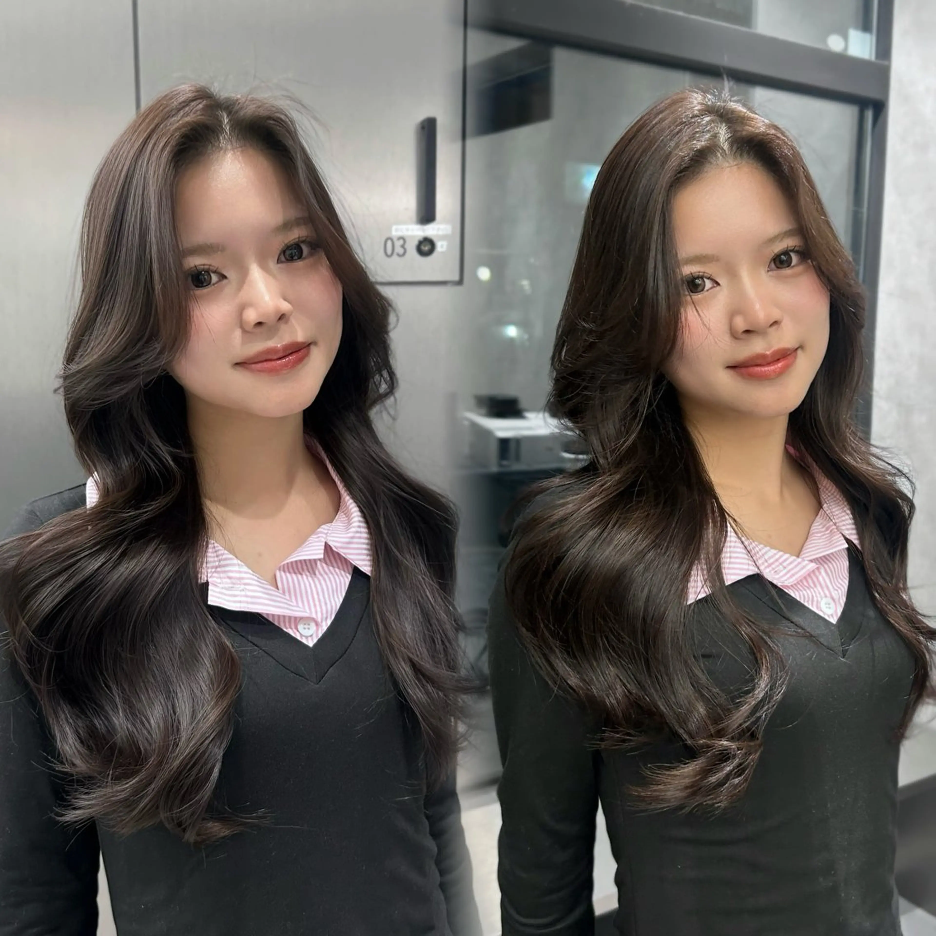 ロング レイヤーカット カット ヘアカラー トリートメント 大人レイヤー/艶美髪 🇺🇸TOMONAのヘアスタイル