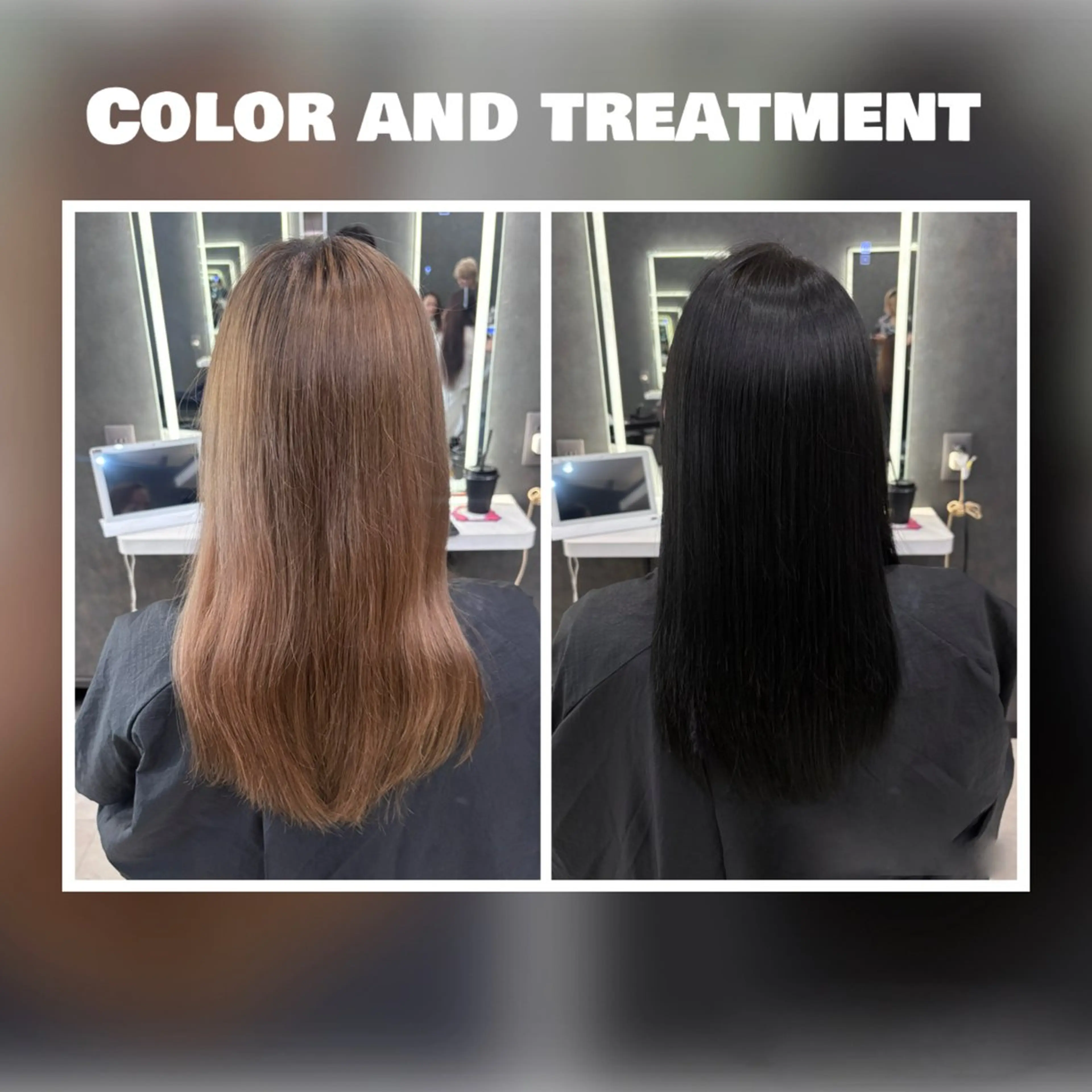 ミディアム トリートメント ヘアカラー 問屋町/Lia💎 大下 真依のヘアスタイル