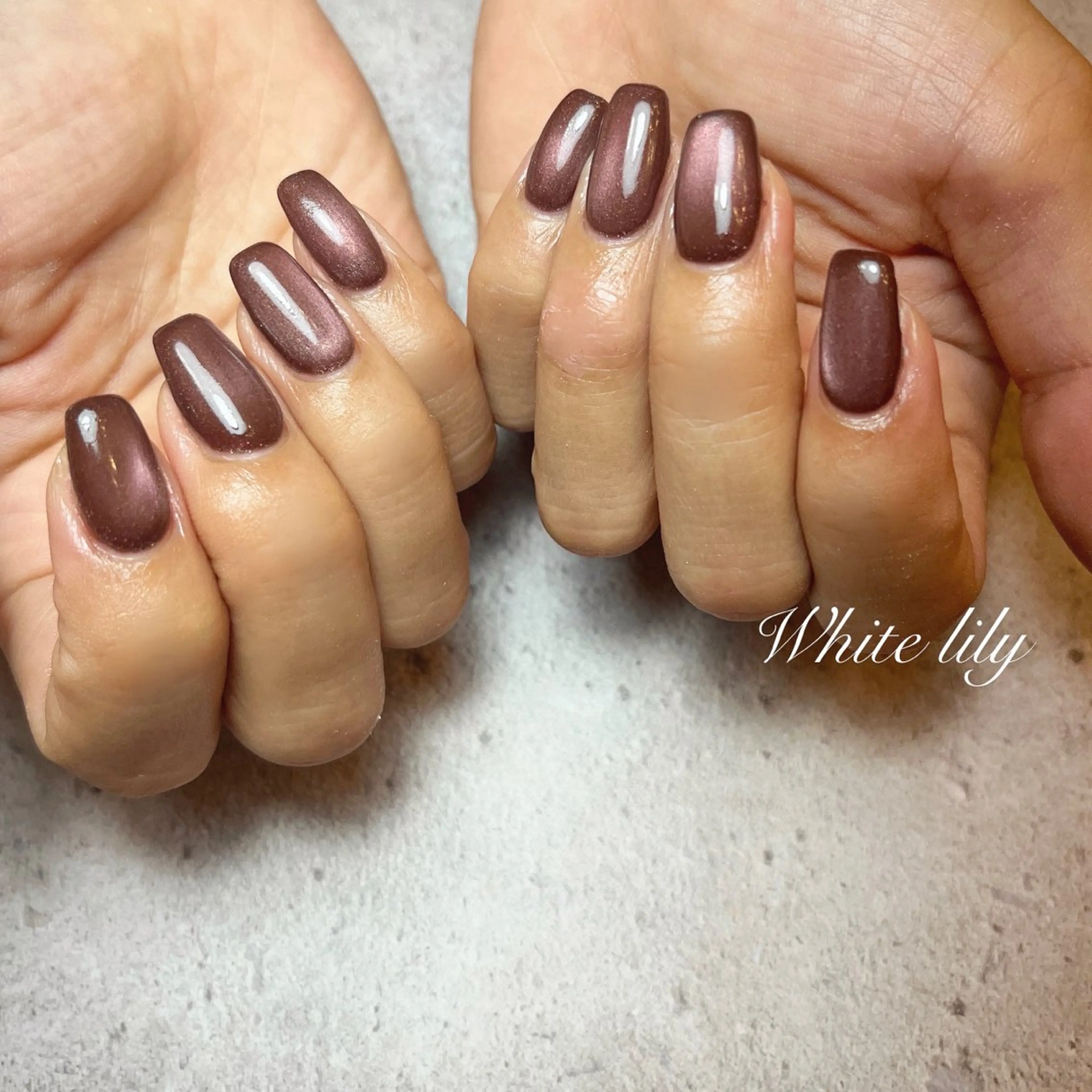 ネイル ハンドネイル White lily所属・牧田 雅世のネイルデザイン