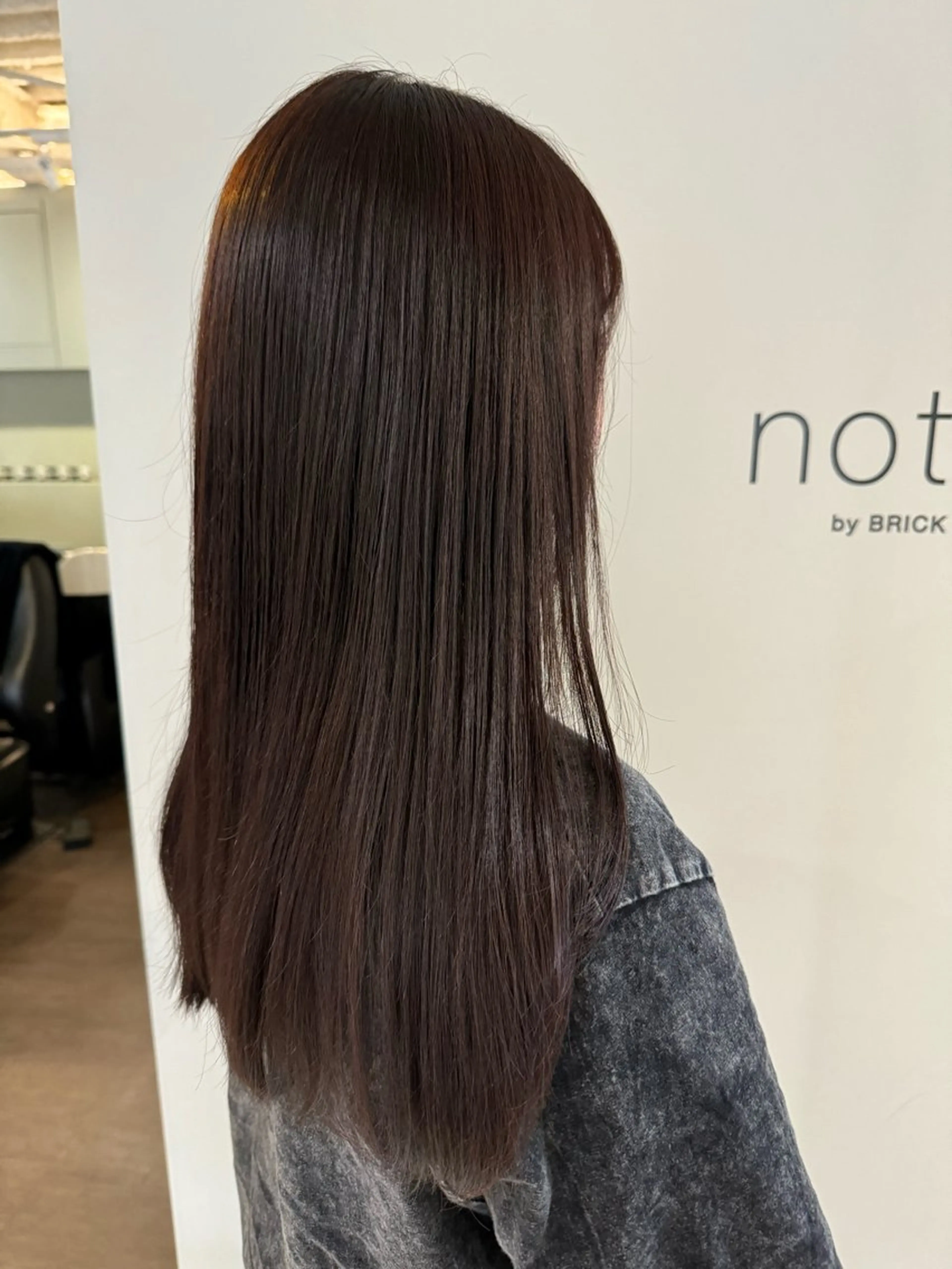 ロング カラー ブラウンカラー オレンジ オレンジブラウン miyu .のヘアスタイル