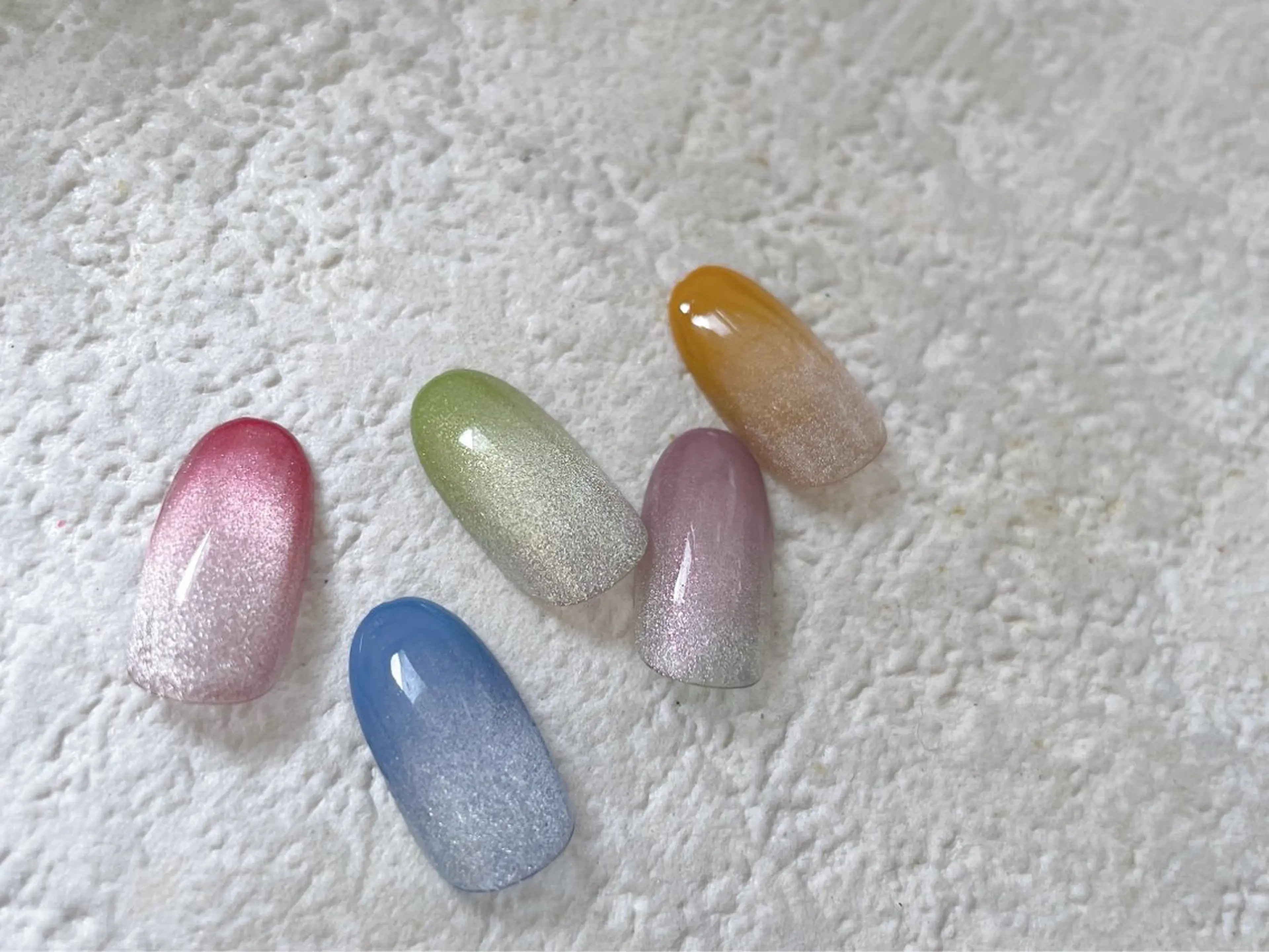 マグベースちゅるんとグラデ💅オフなしの写真