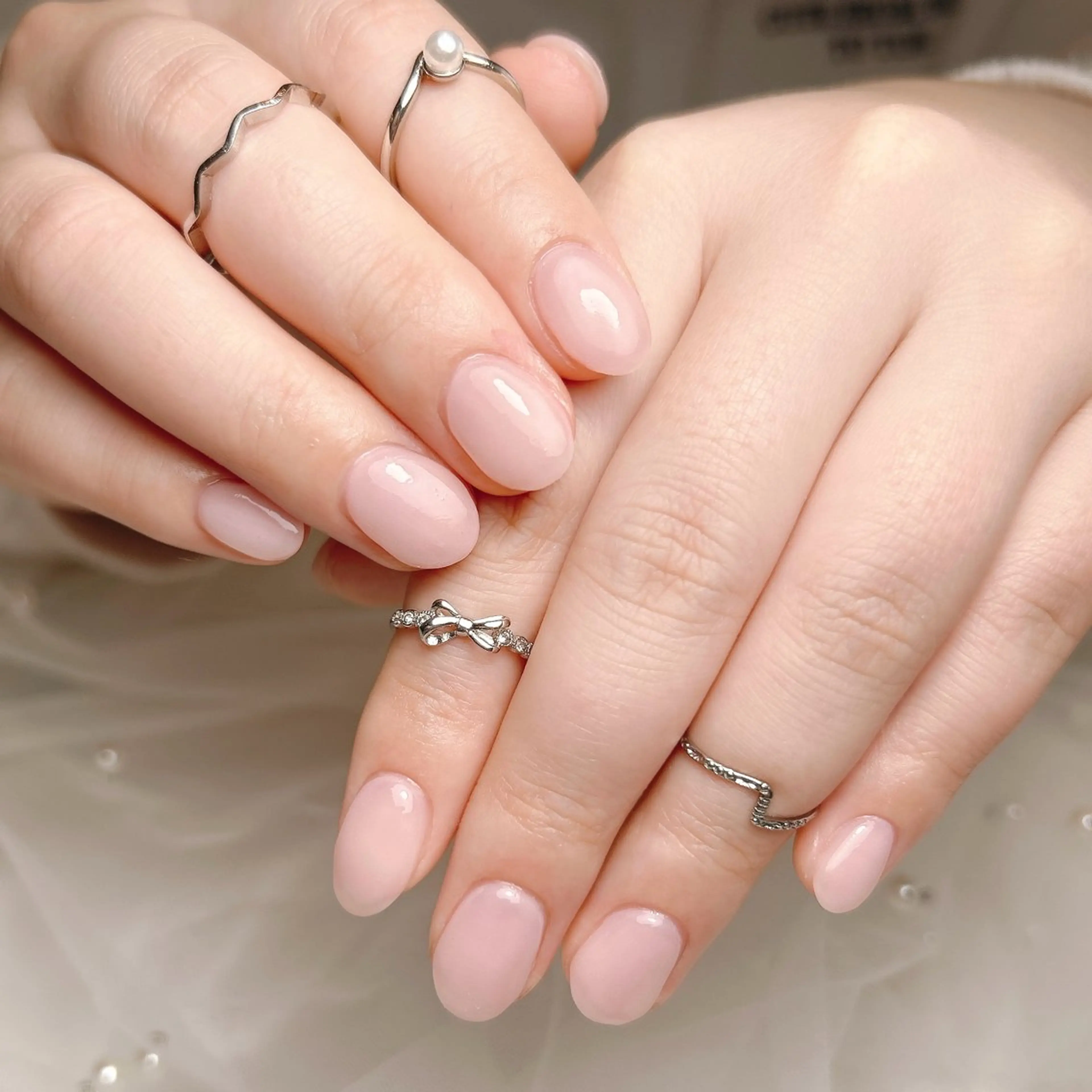 ネイル ワンカラーネイル ハンドネイル junna 金山.東別院.上前津のネイルデザイン