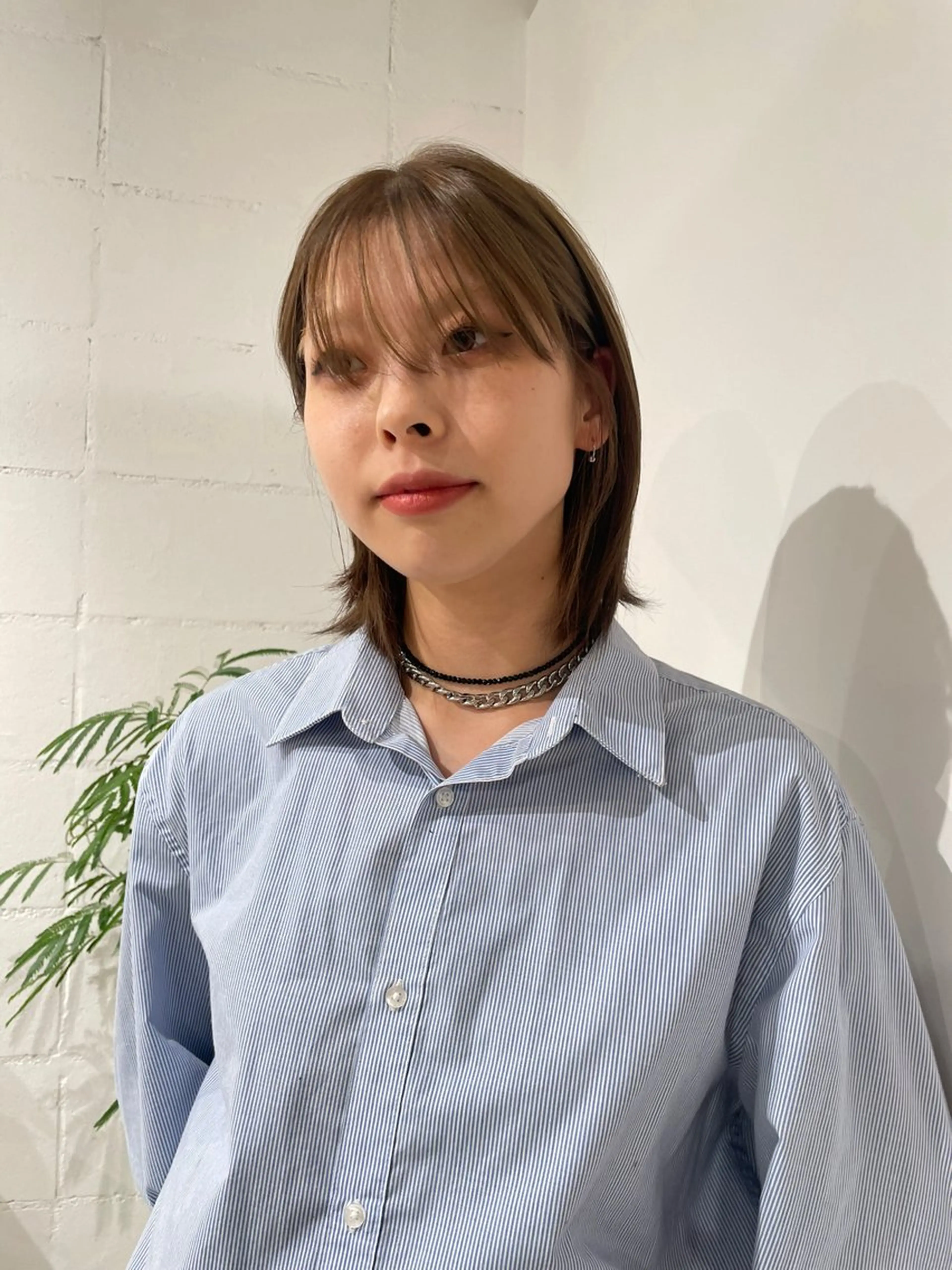 ミディアム ショート/ボブ /綾華のヘアスタイル