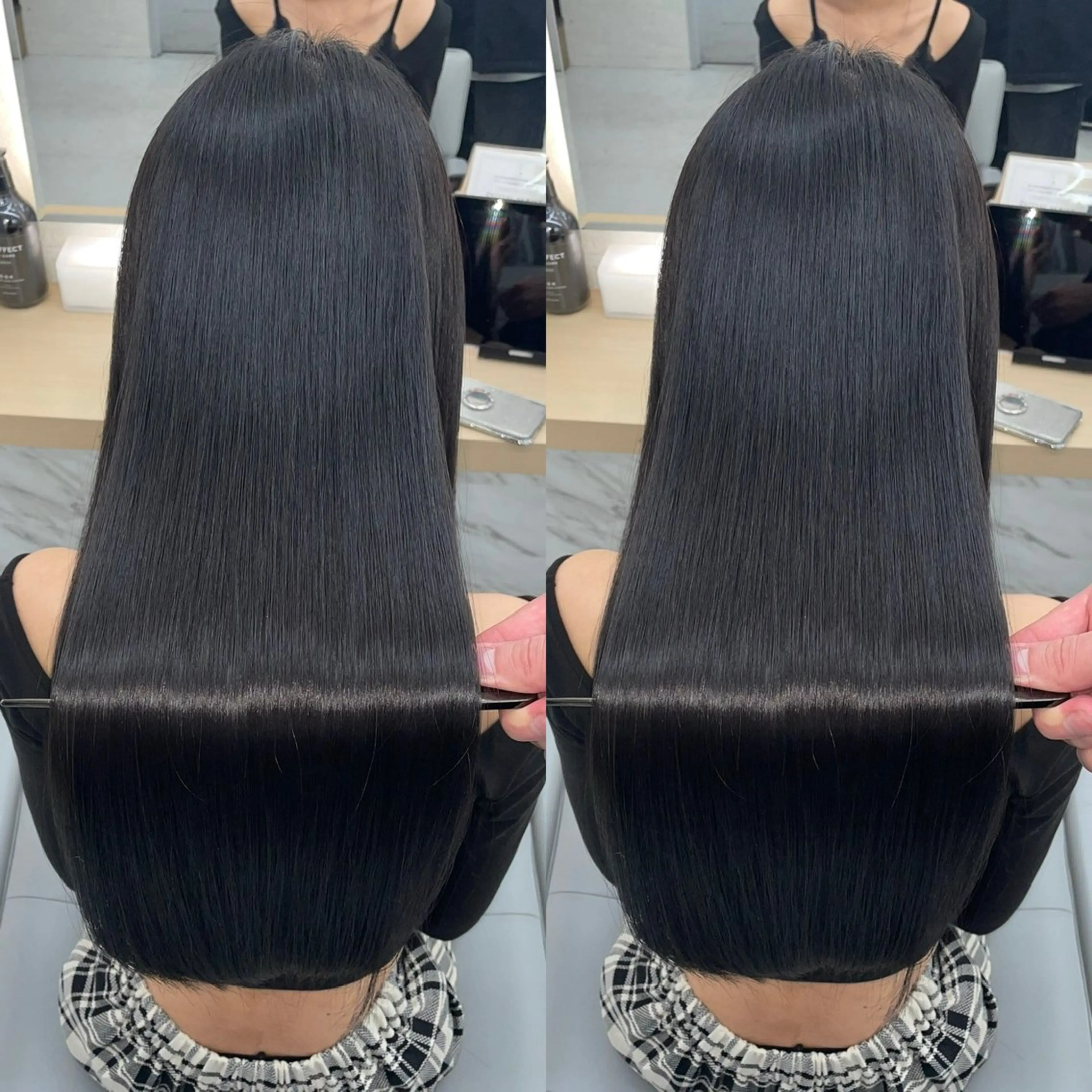 ロング カット ヘアカラー トリートメント 新宿No.1艶髪矯正 美艶カラー/FUKAのヘアスタイル