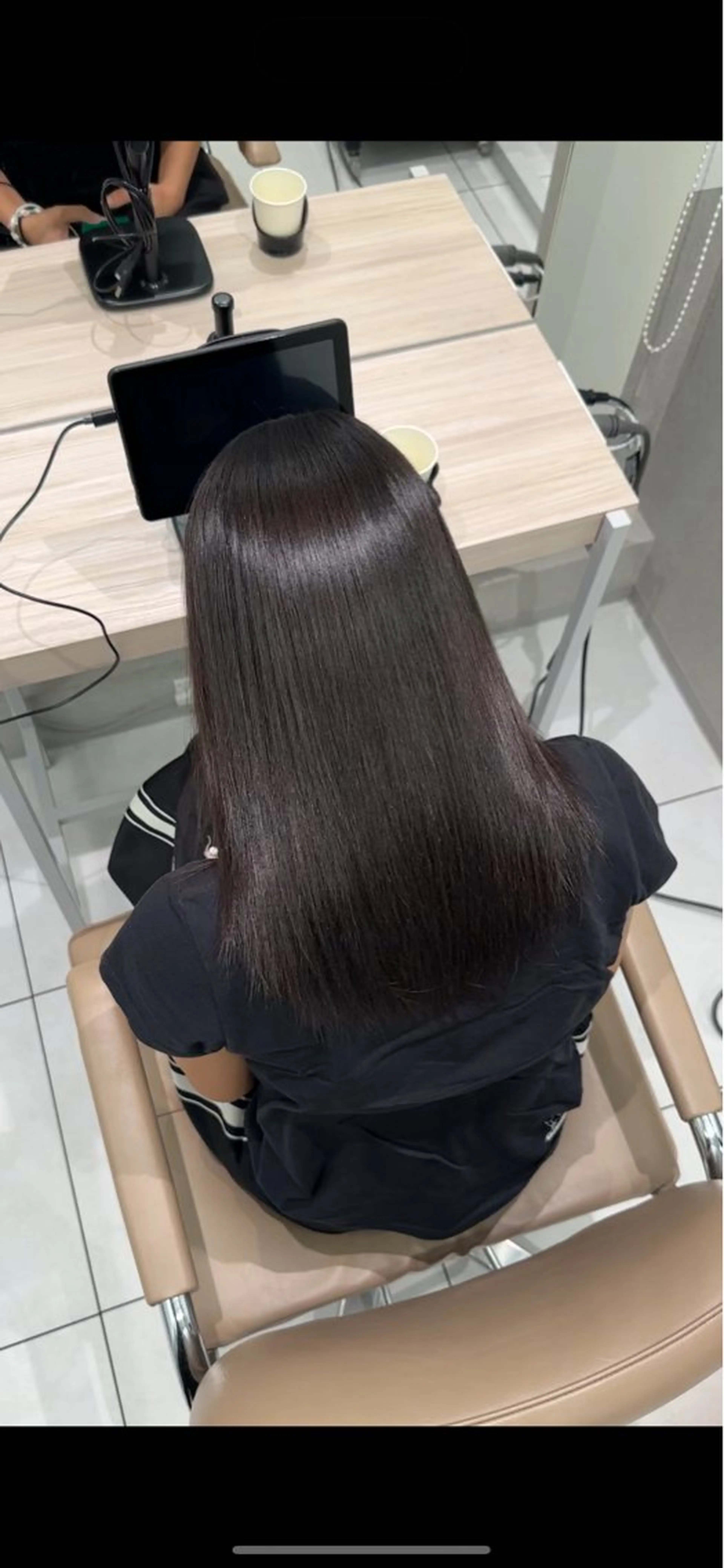 セミロング 縮毛矯正 🫧髪質改善🫧 マツモトのヘアスタイル