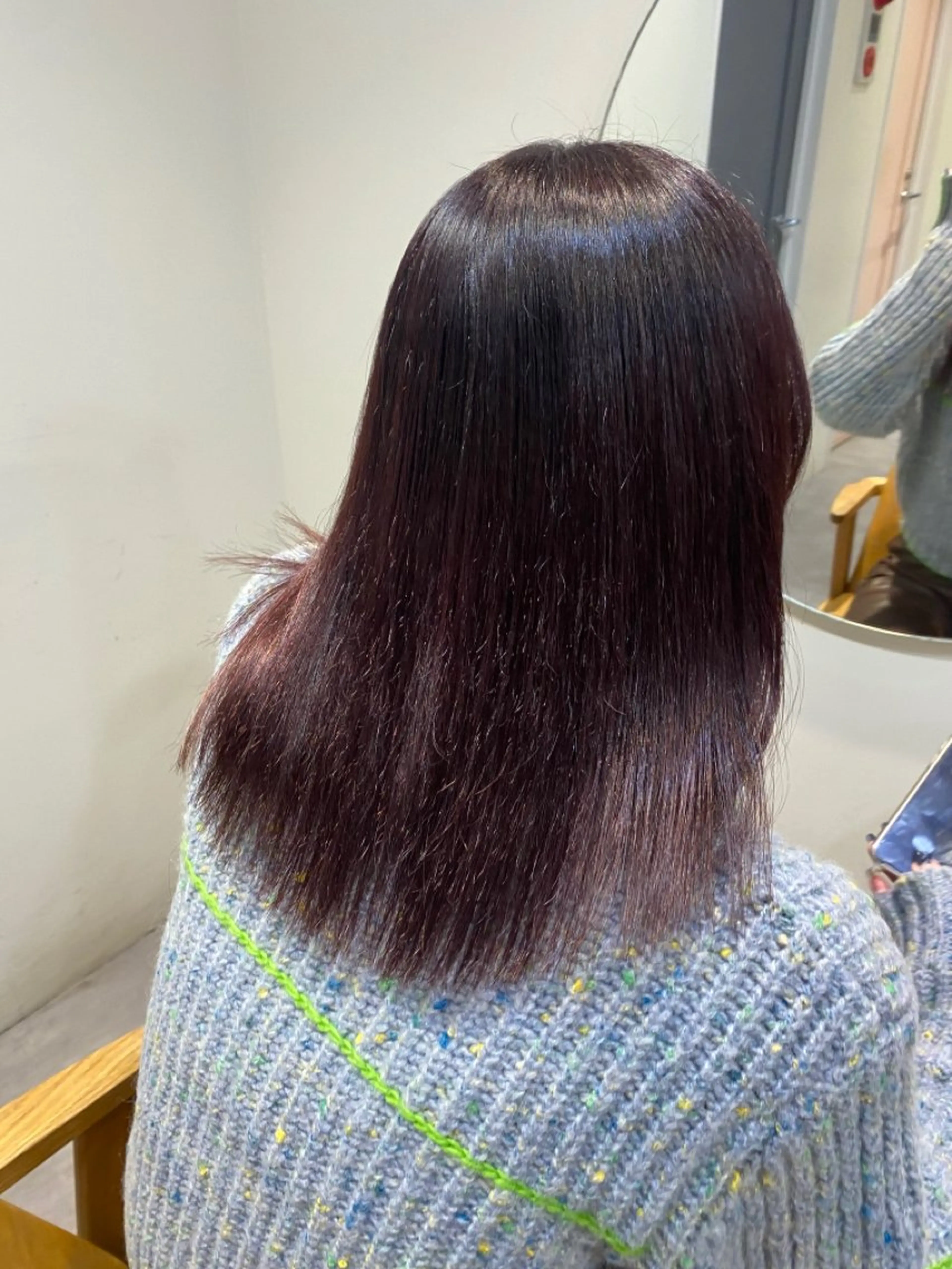 ミディアム カラー 当日予約大歓迎💗 依田瑞希のヘアスタイル