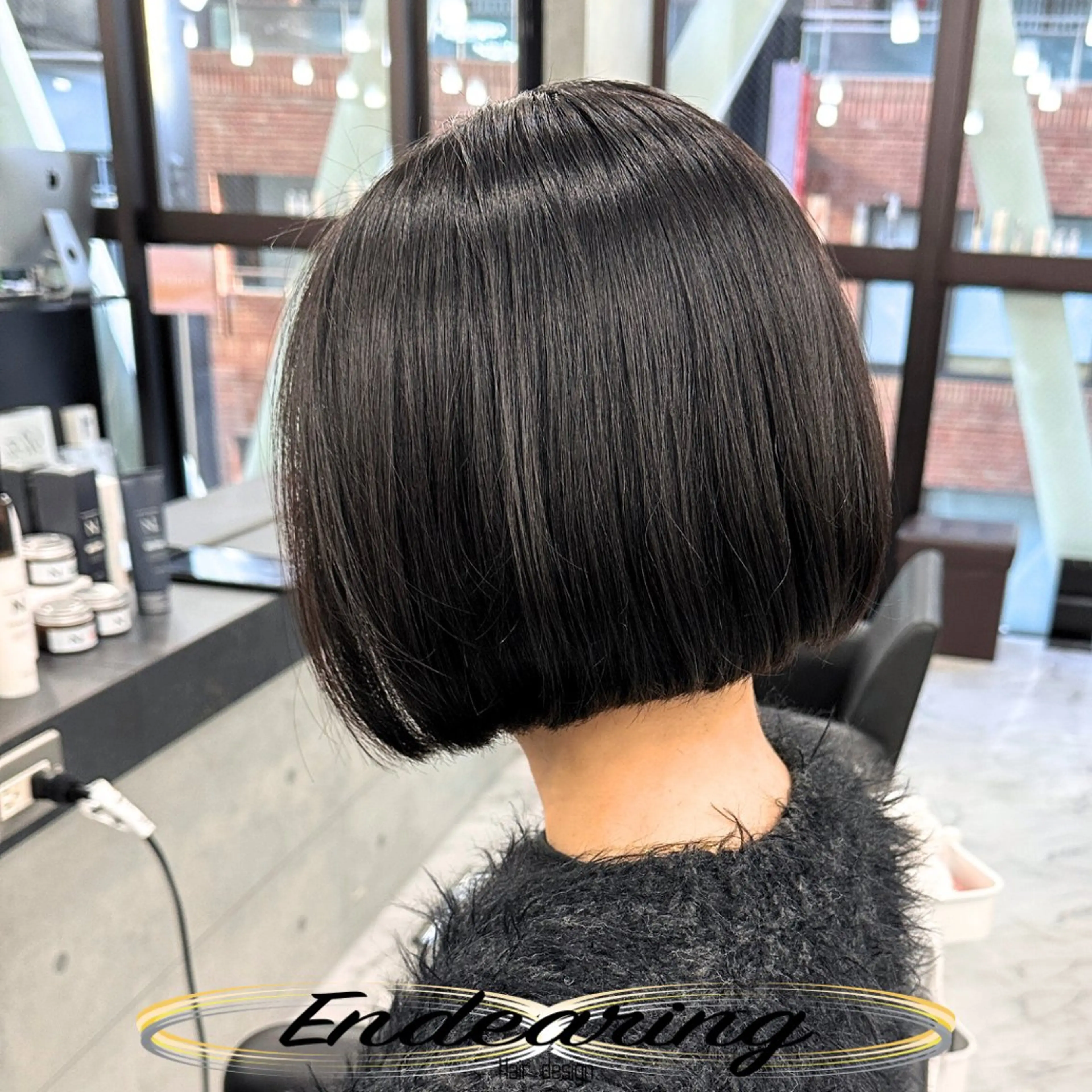 ショート ボブ トリートメント カット トリートメント Endearing 銀座/レイヤーカットのヘアスタイル