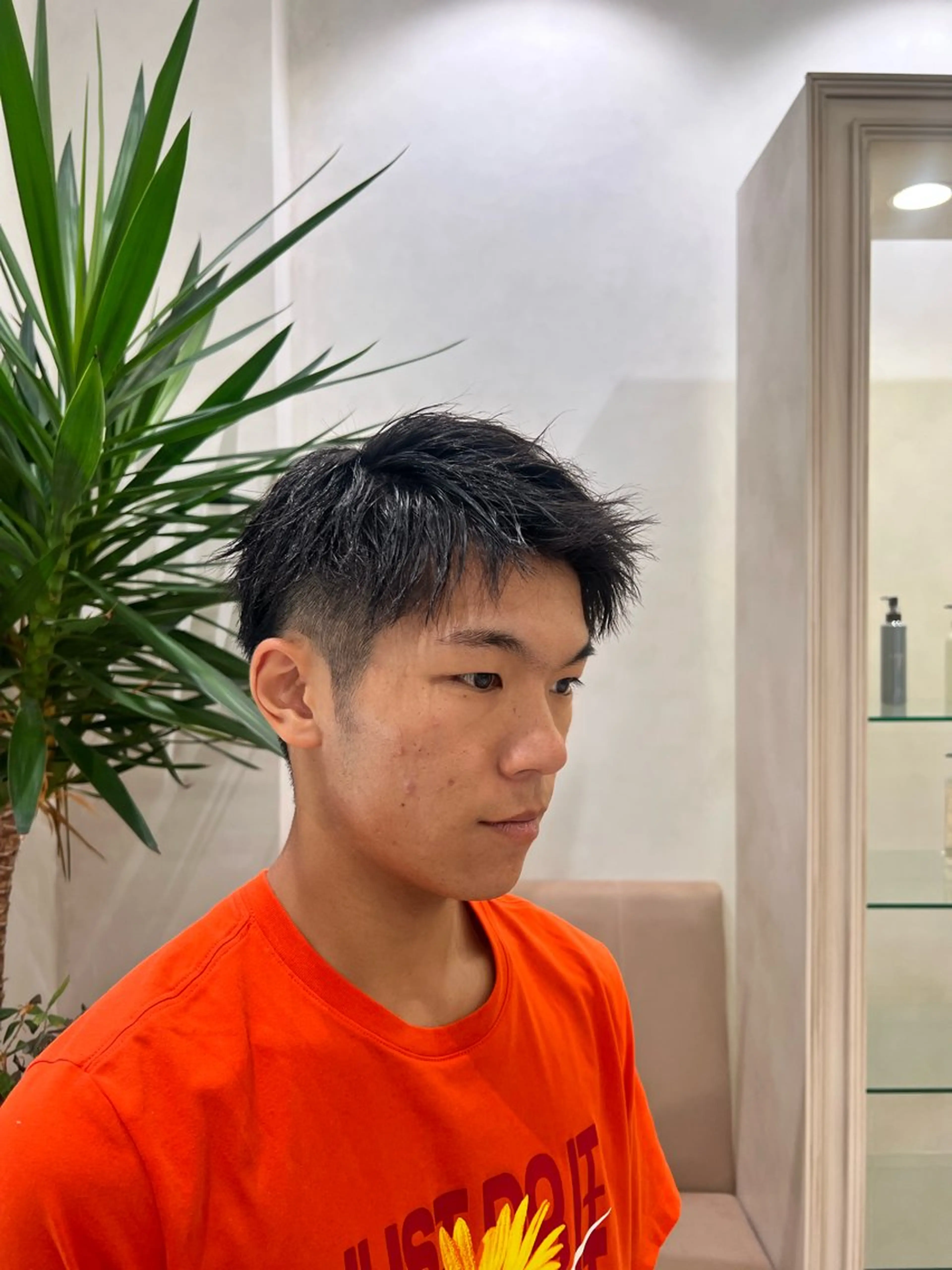 メンズ カット 髪質改善/ブリーチ ツヤ髪/shiinaのヘアスタイル