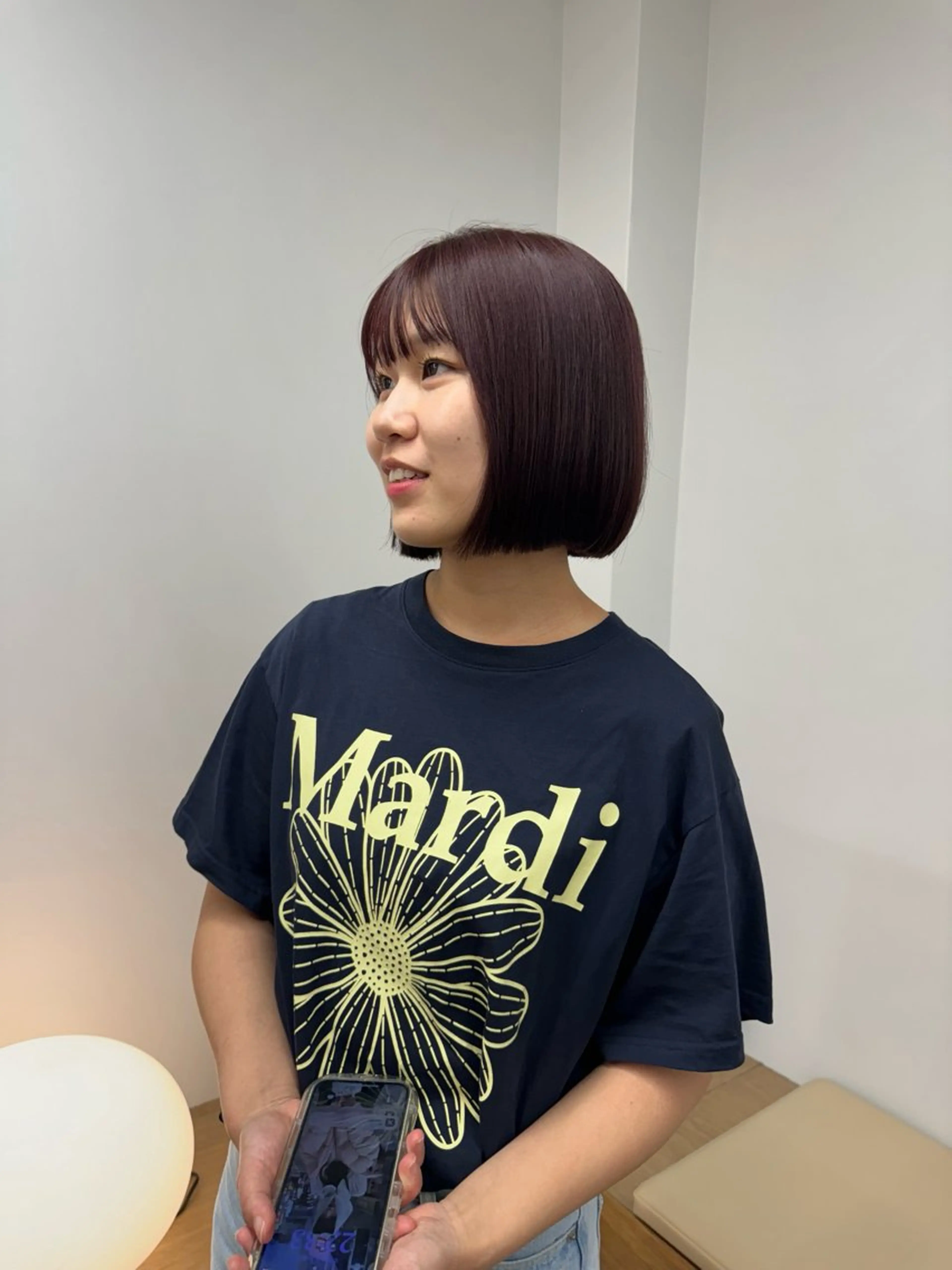 ミディアム 森本 ゆうかのヘアスタイル