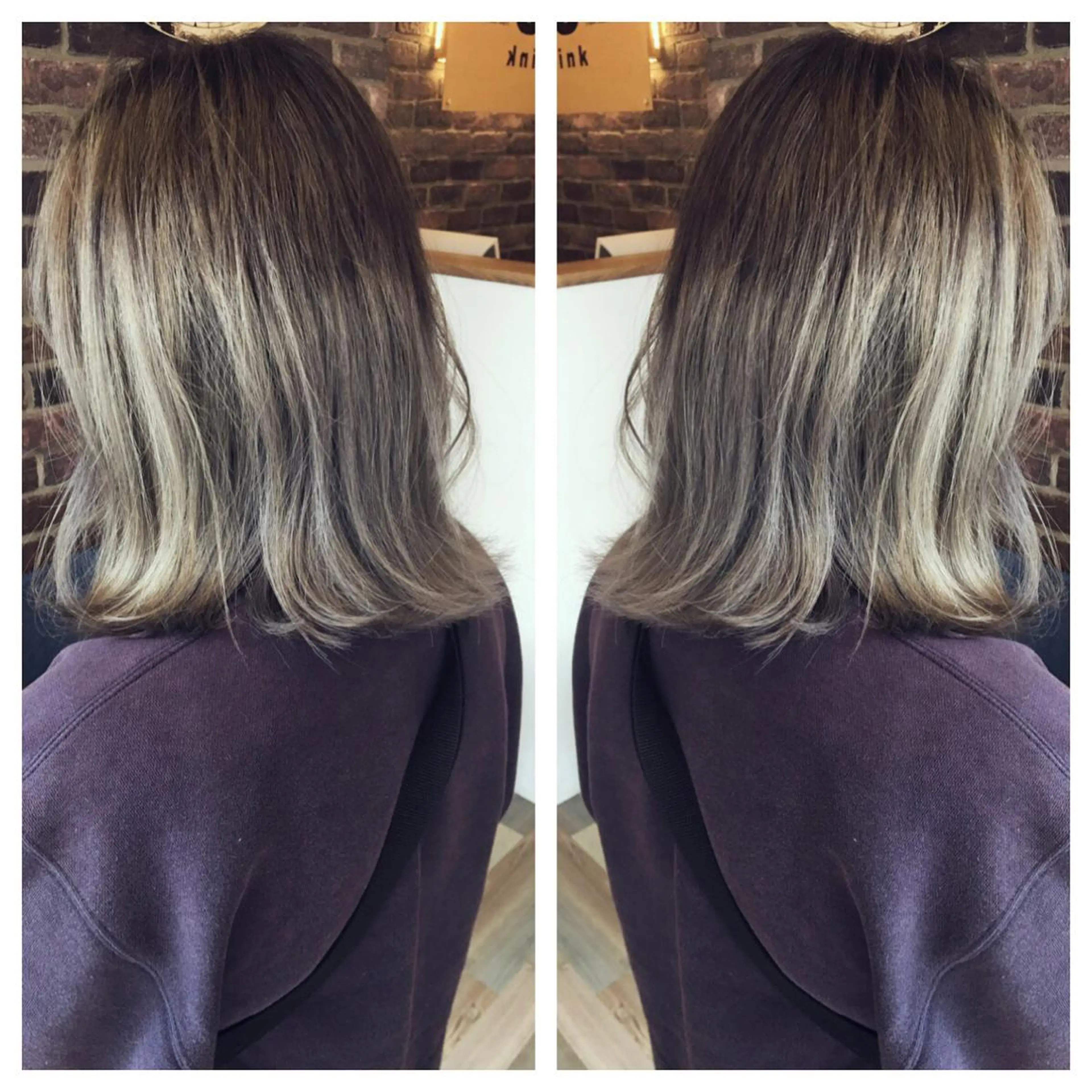 ショート カラー パーマ ヘアアレンジ ブリーチ グラデーションカラー ヘアカラー ✖️リーアキト LEEAKITO✖️のヘアスタイル