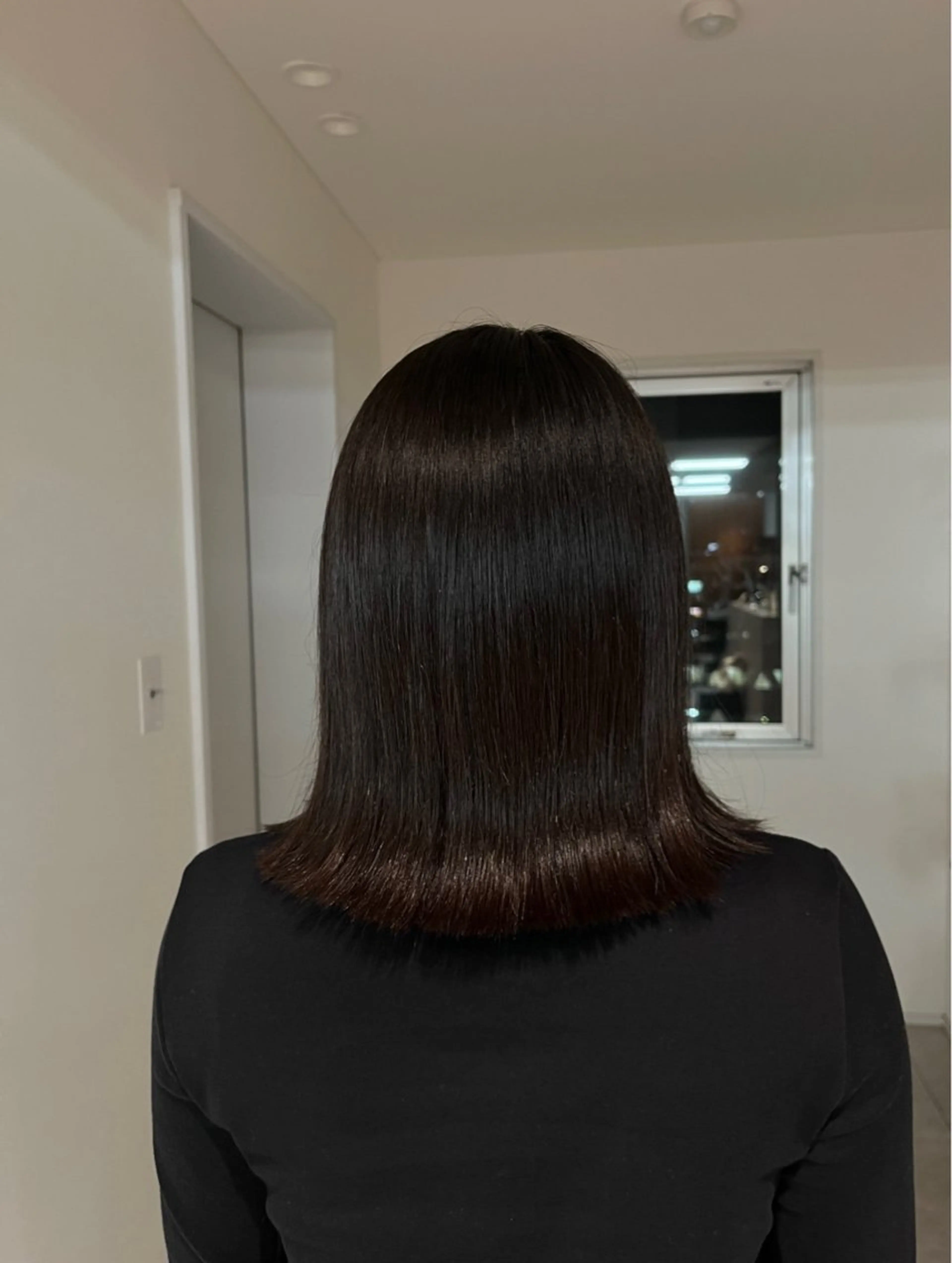 ミディアム films所属・AYA/films 韓国/レイヤー／ボブのヘアスタイル