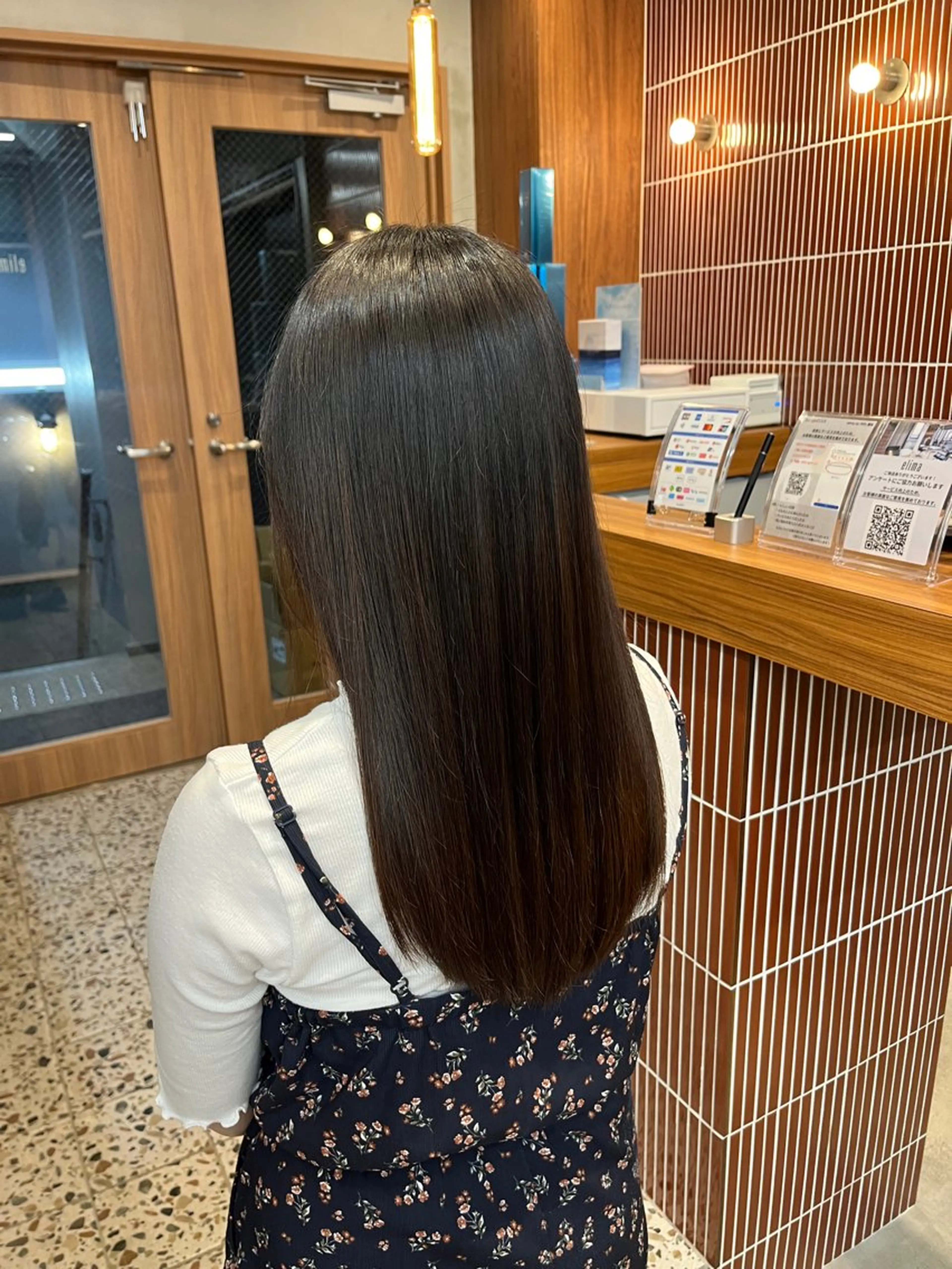 ロング 縮毛矯正 elima 調布所属・ちせ/ 透明感カラー /調布˚ 🦢₊✧のヘアスタイル