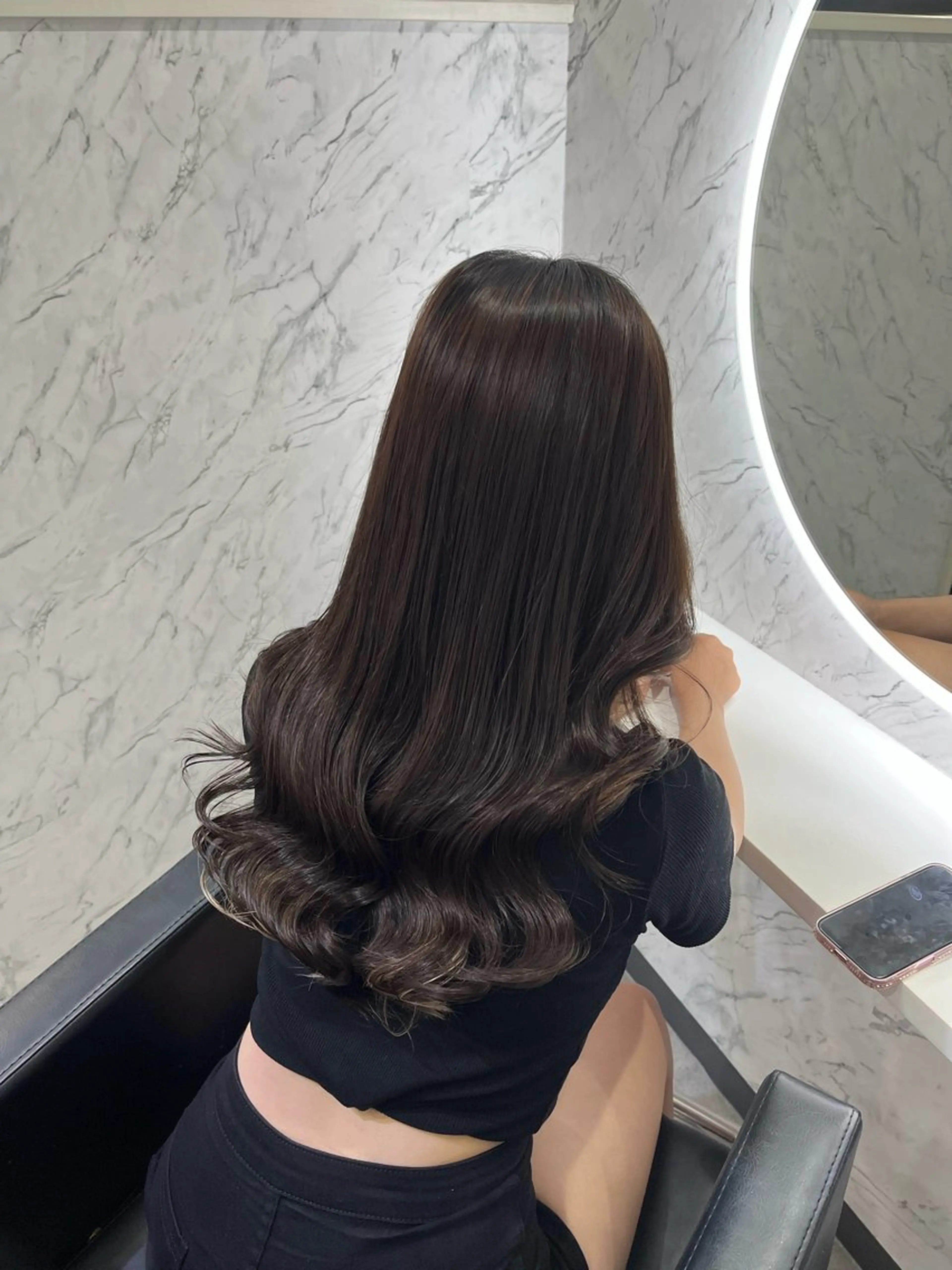 ロング 🐈‍⬛ララモアナ yuri🐈‍⬛のヘアスタイル