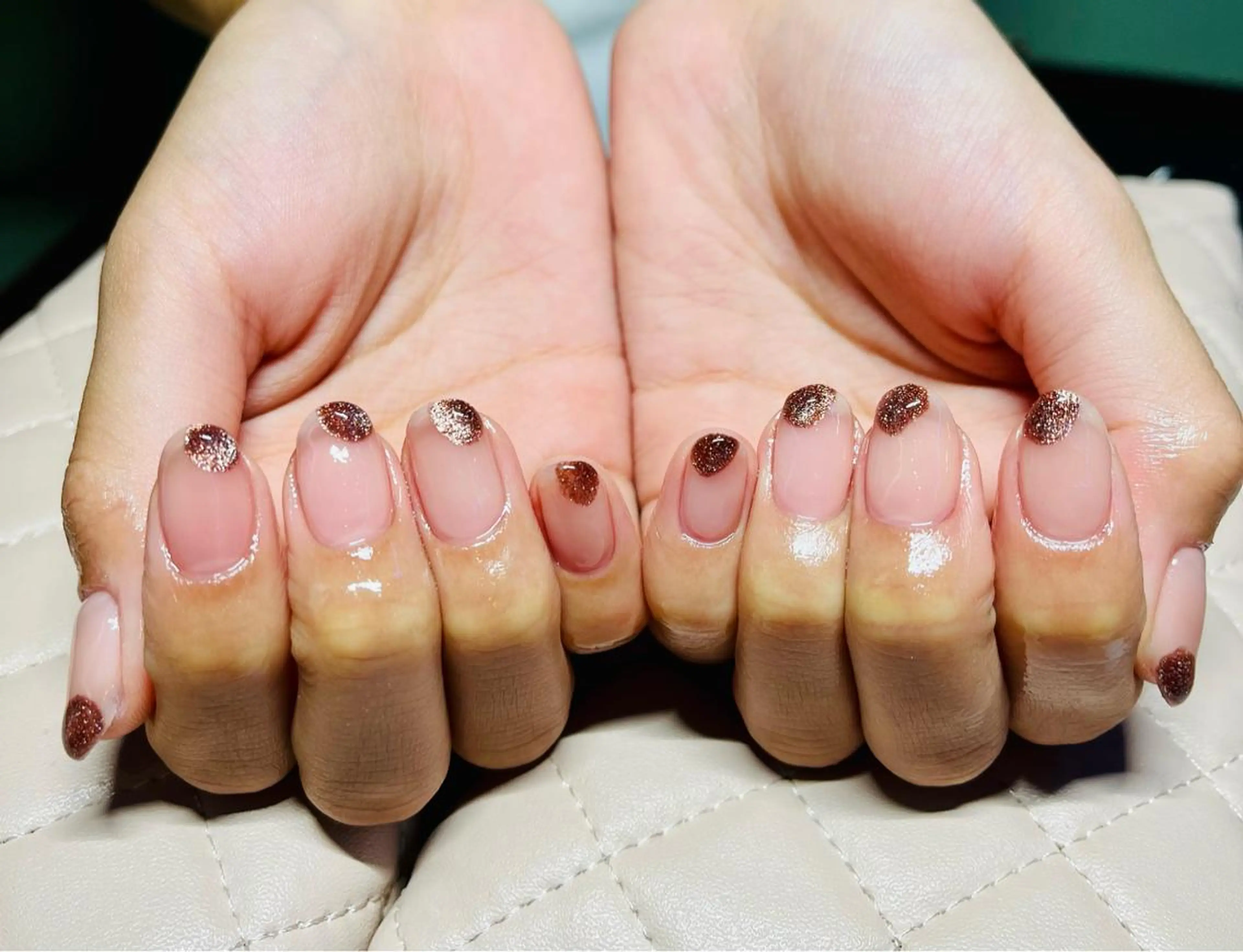 ネイル goldgleams ちなのネイルデザイン