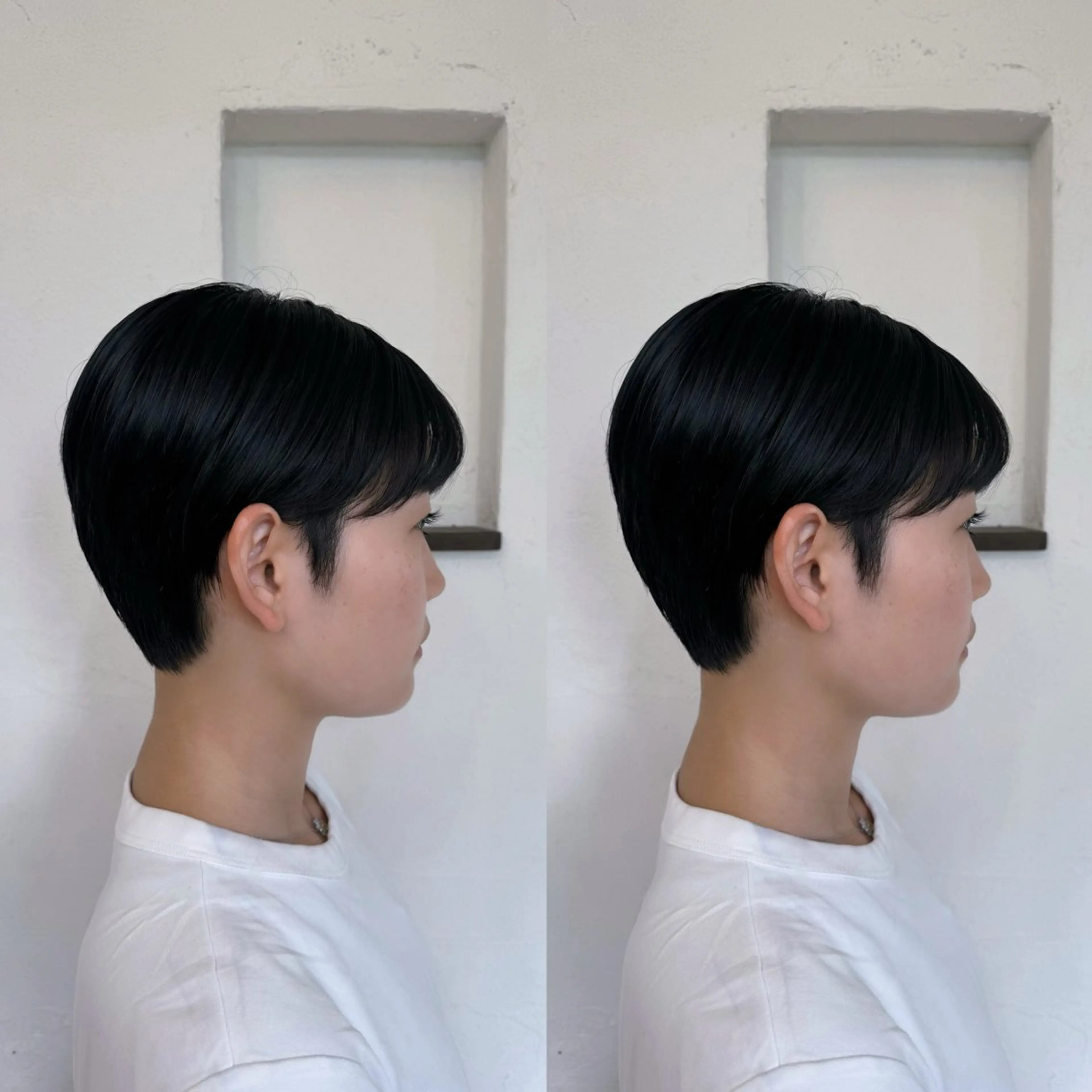 ショート 🎀艶カラー/ヘアメ しおり🎀のヘアスタイル