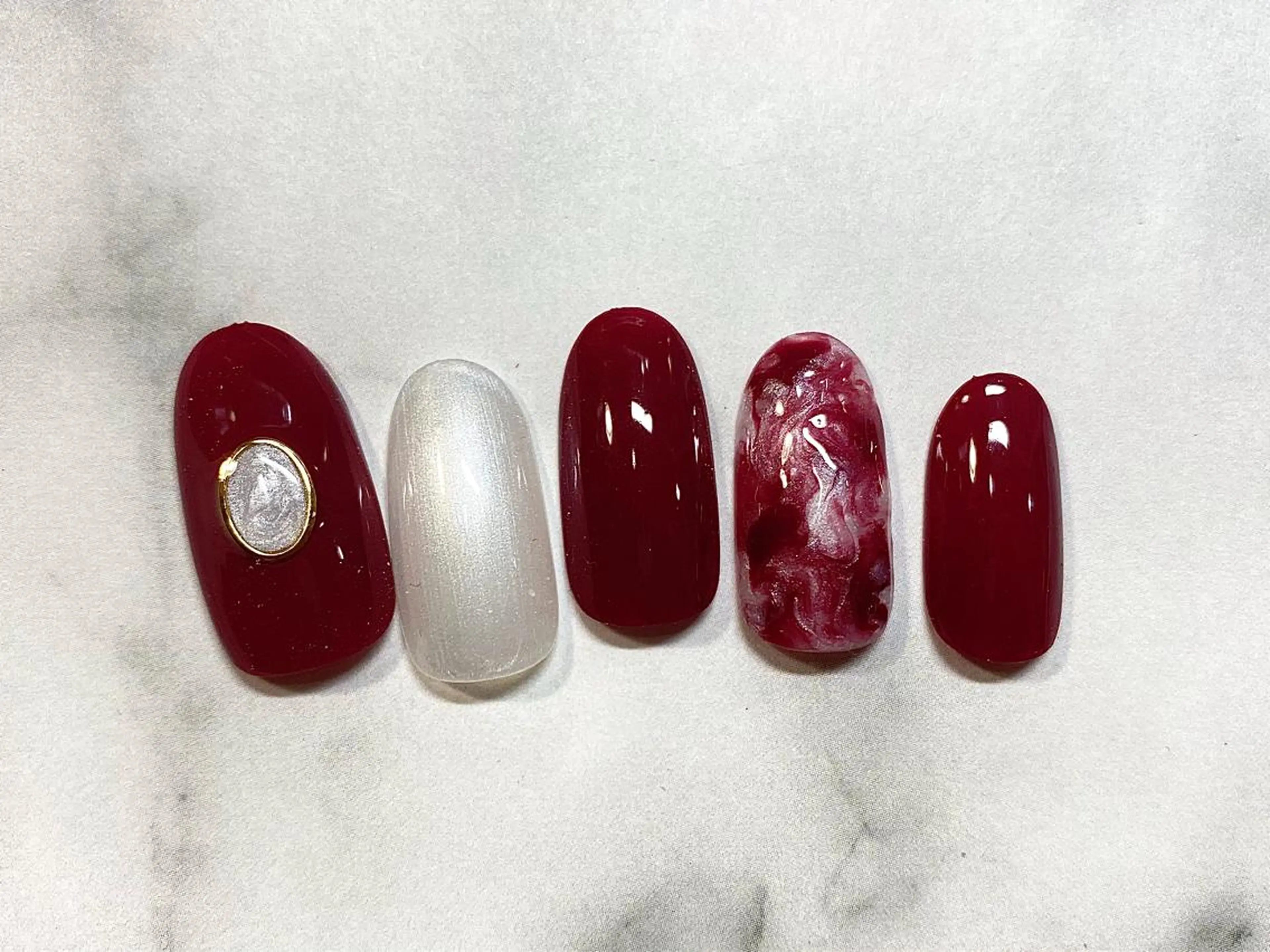 ネイル トップネイリスト Ribbon立川店のネイルデザイン