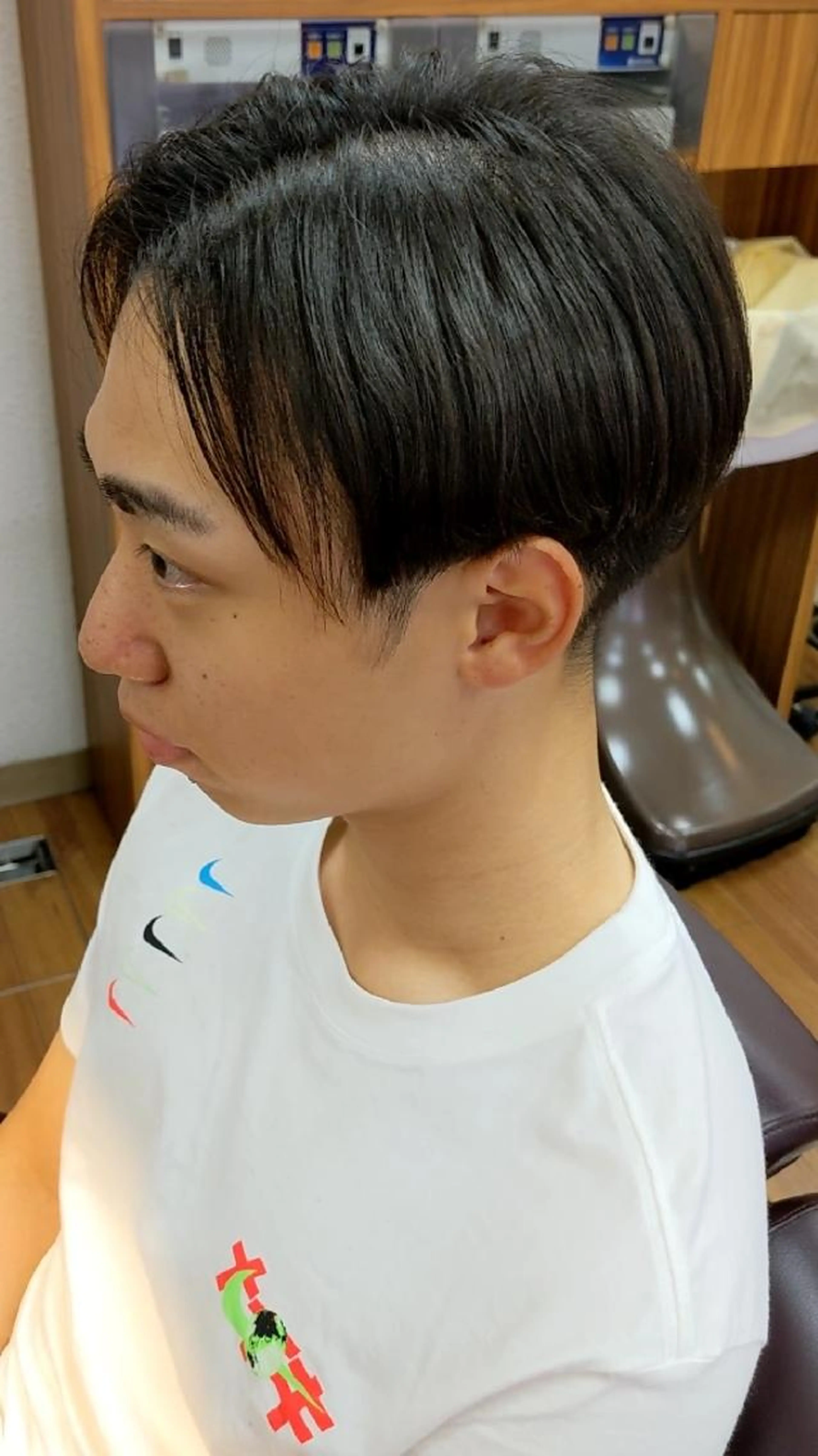 【性別不問】カット+縮毛矯正(肩程の長さまでが対象⭕)の写真