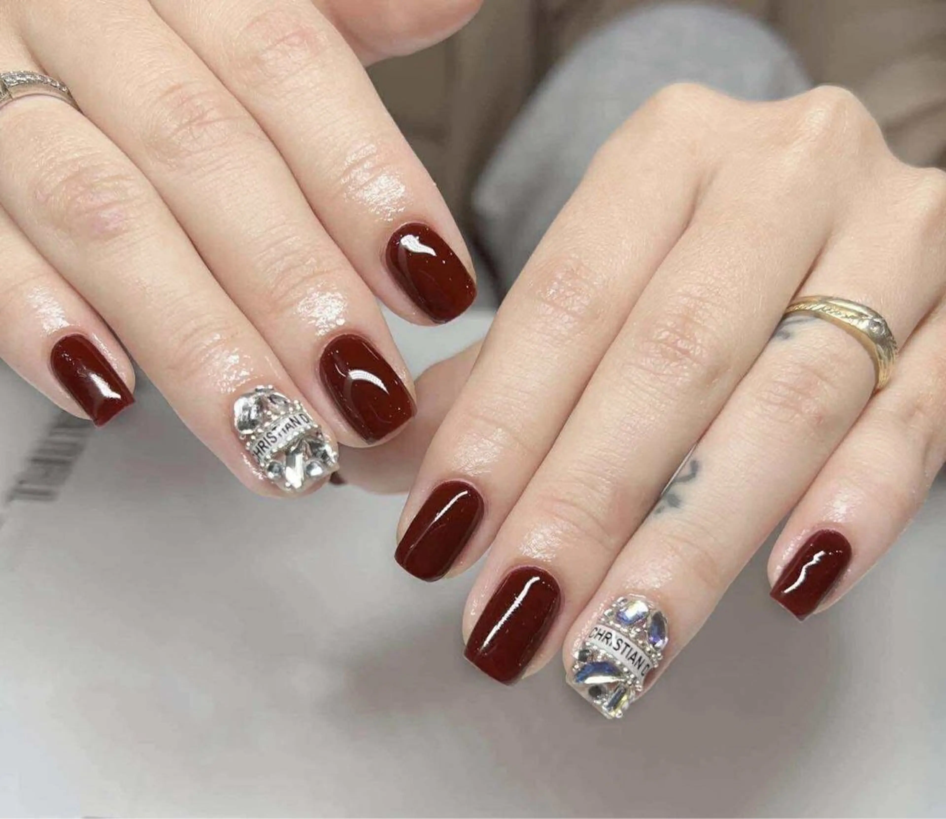 ネイル オーロラネイル チークネイル フットネイル フレンチネイル 韓国ネイル ハンドネイル Lumi Nailのネイルデザイン