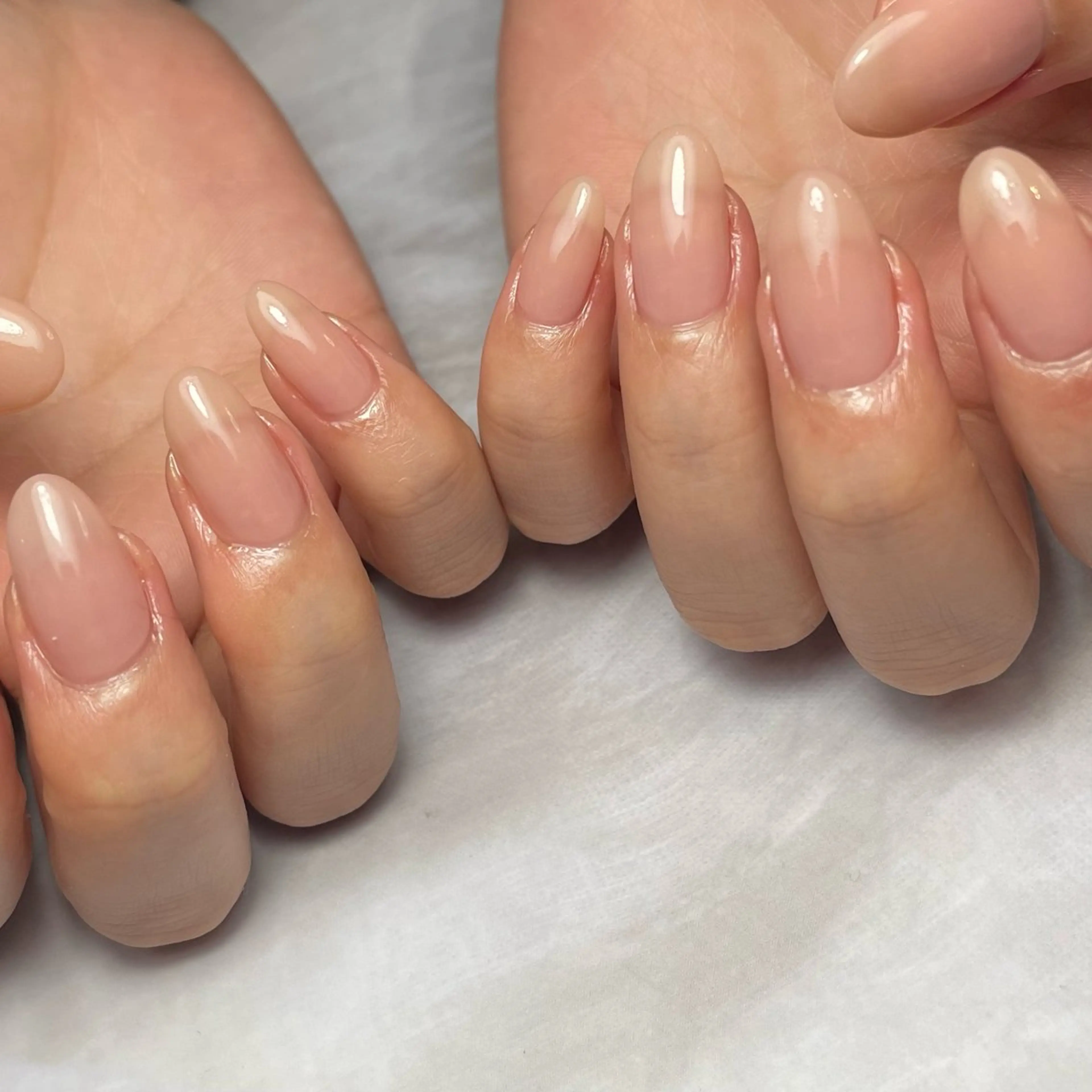 ネイル ワンカラーネイル ハンドネイル Reflection marikoのネイルデザイン