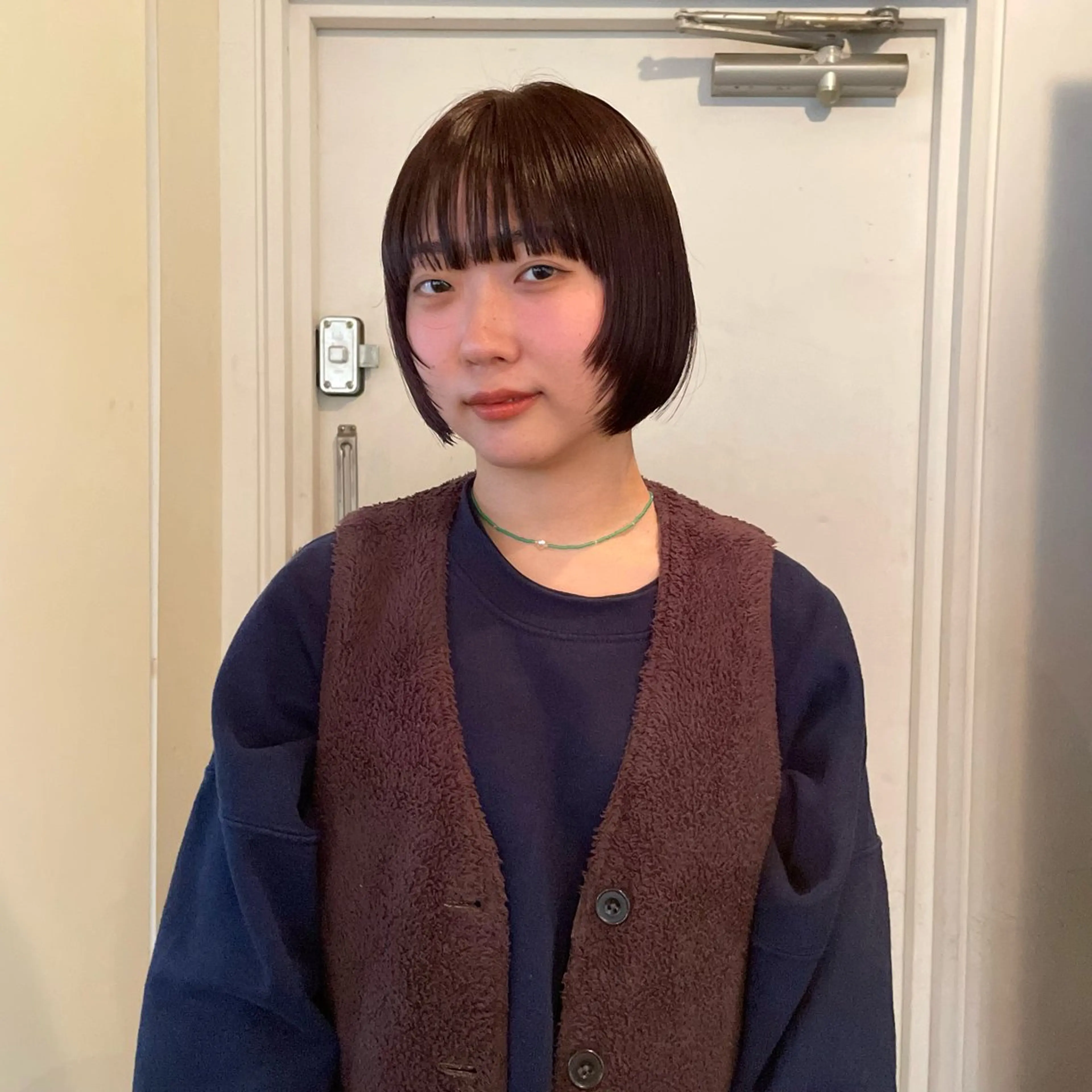 ショート ピンクブラウン 🪐メンズモデル募集 | オカモトノア🪐のヘアスタイル