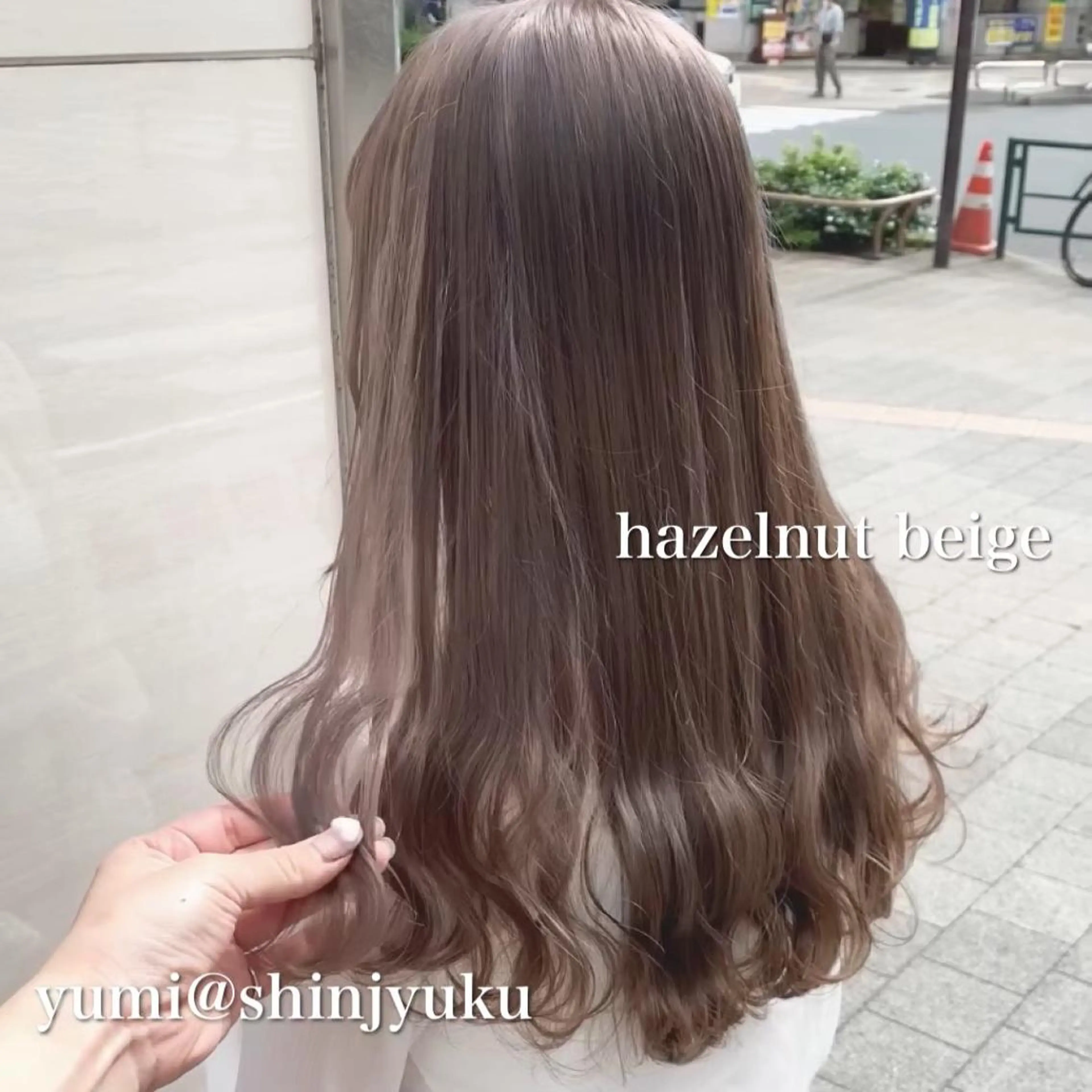 ロング カラー ヘアアレンジ メンズ カット ヘアカラー ワット 原宿のヘアスタイル