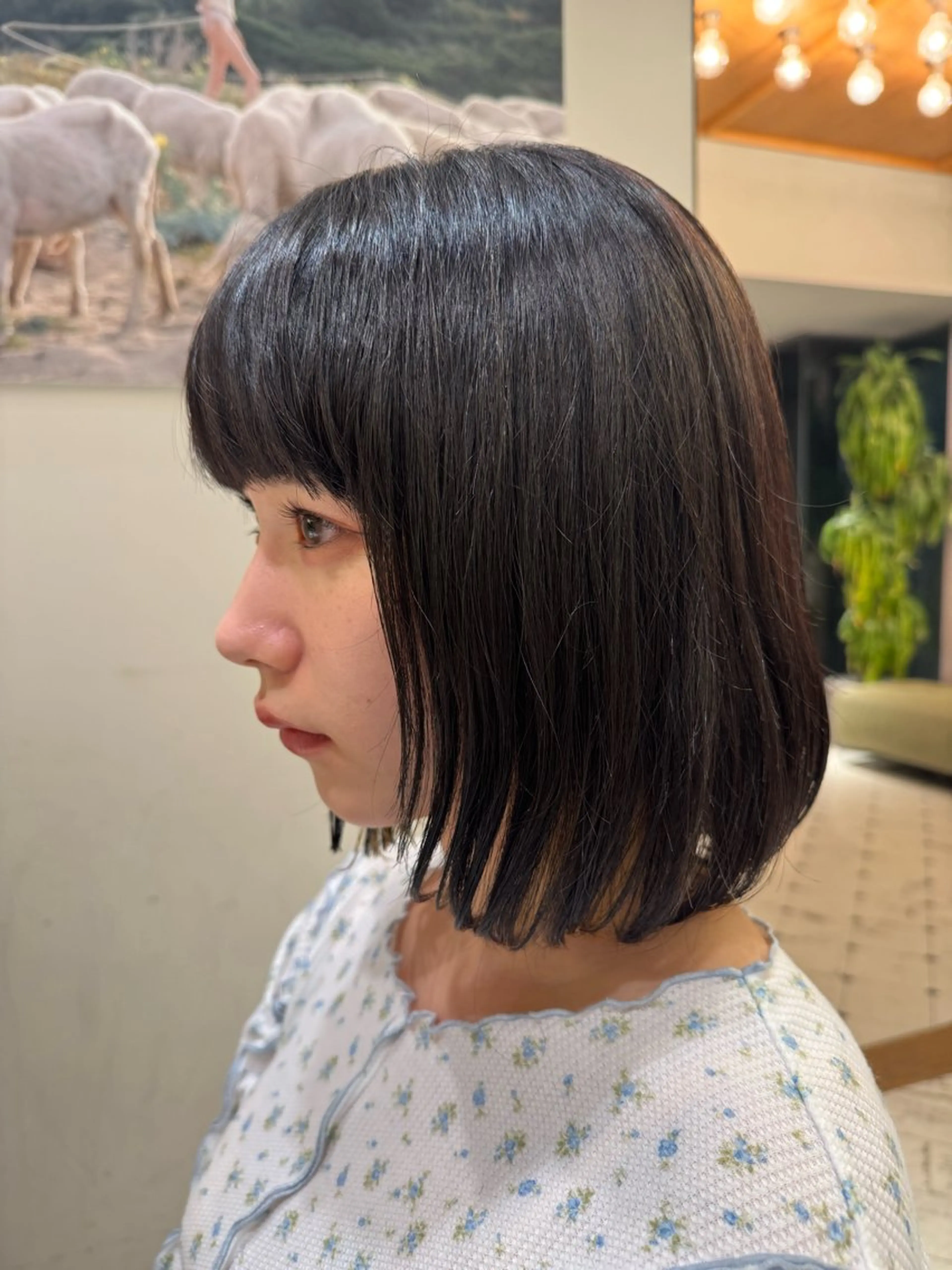 ミディアム パーマ ミディアムパーマ ✨大人ショートヘア ✨ロイのヘアスタイル