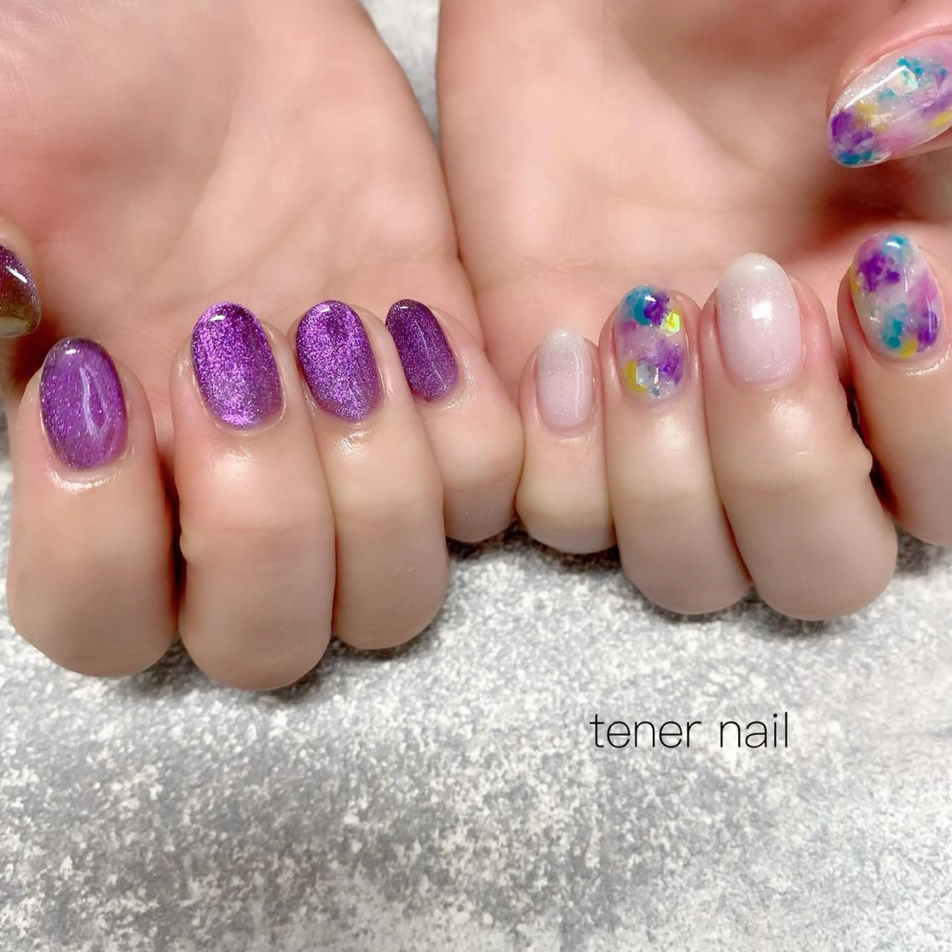ネイル マグネットネイル tener  nail  テネルネイル所属・テネルネイル tener nailのネイルデザイン