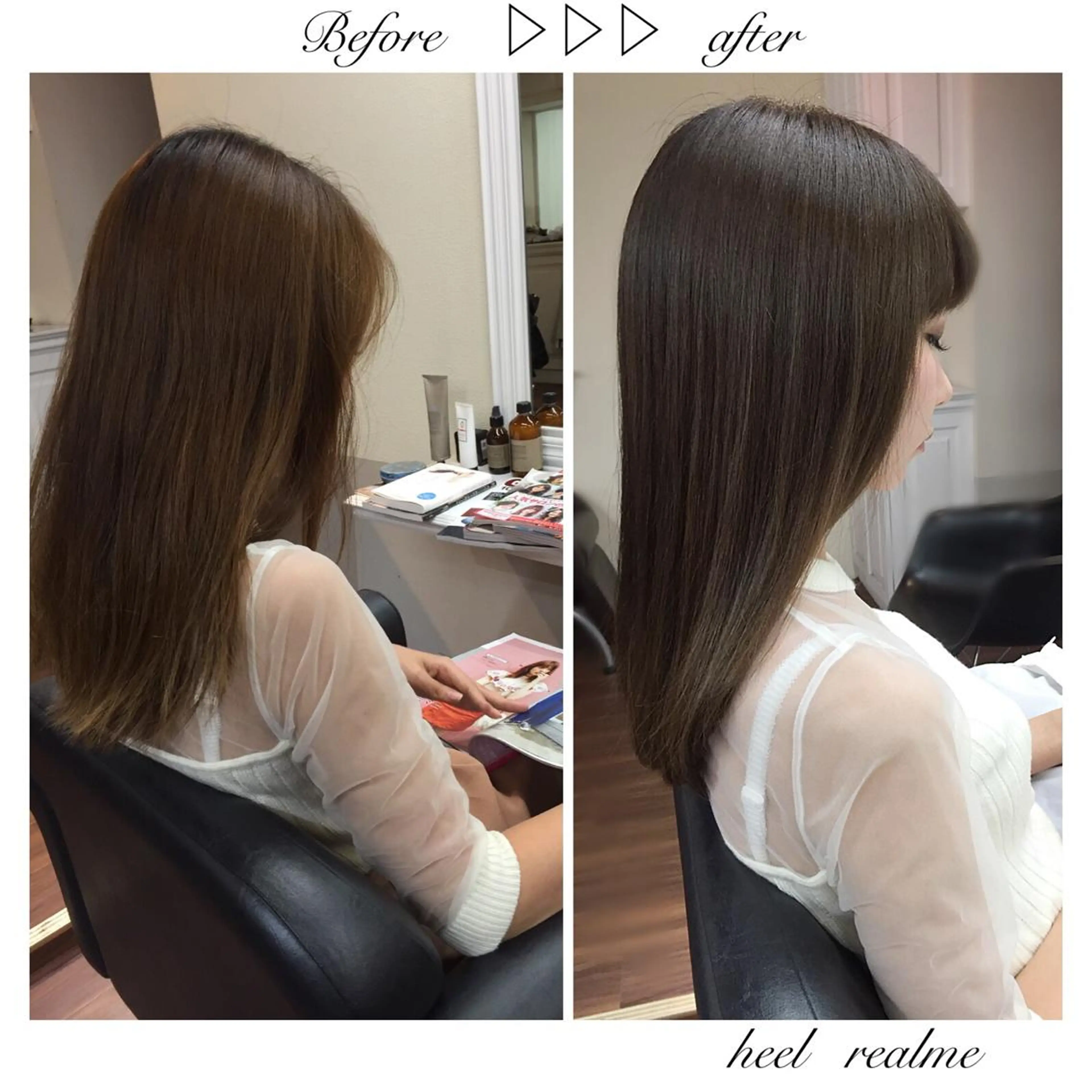 ミディアム セミロング ロング カラー パーマ ヘアアレンジ 髪質改善 トリートメント 成松 勇治のヘアスタイル