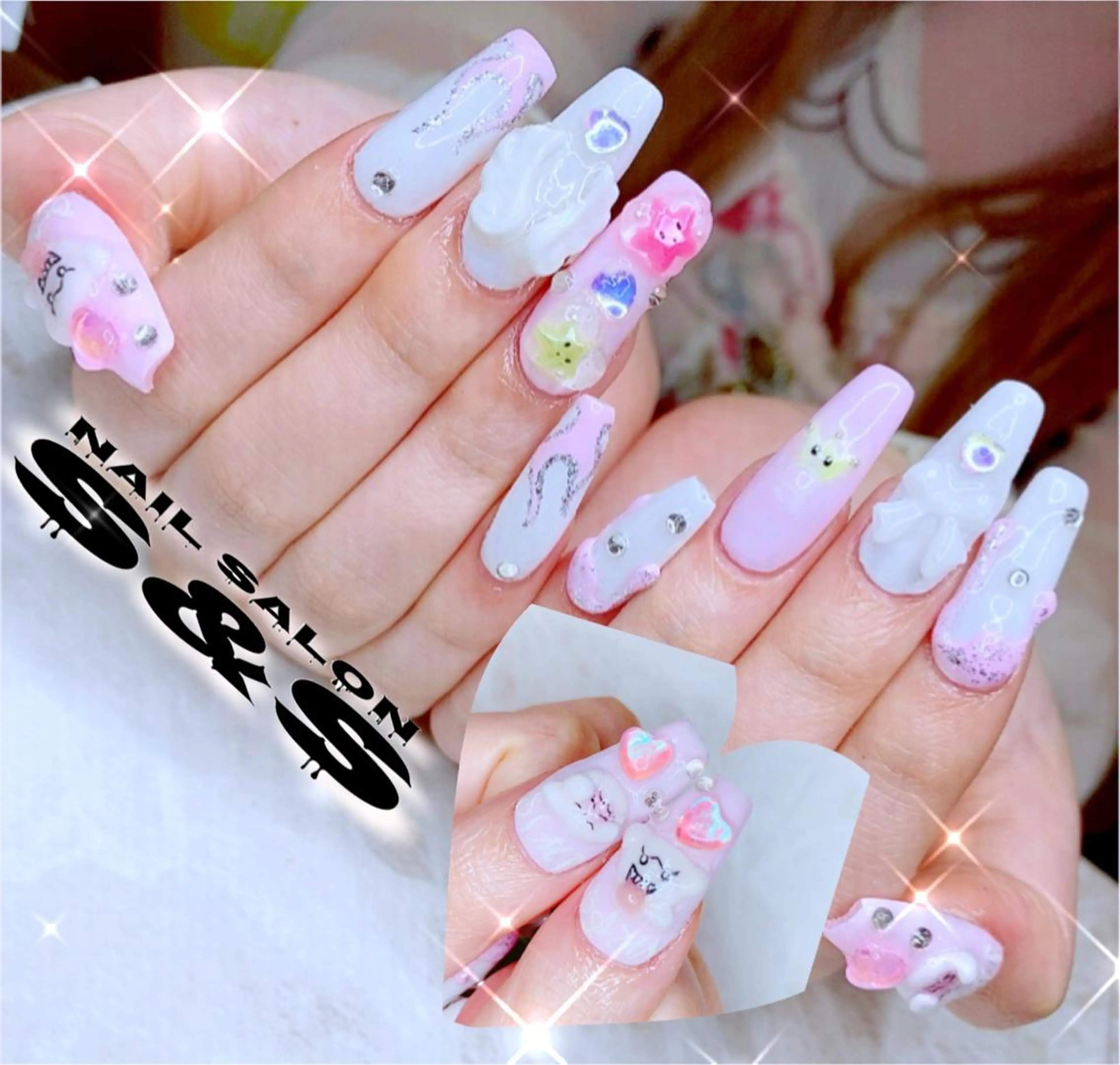 ネイル 長さ出し メンズネイル 持ち込み スカルプネイル S&S 村田小百合のネイルデザイン