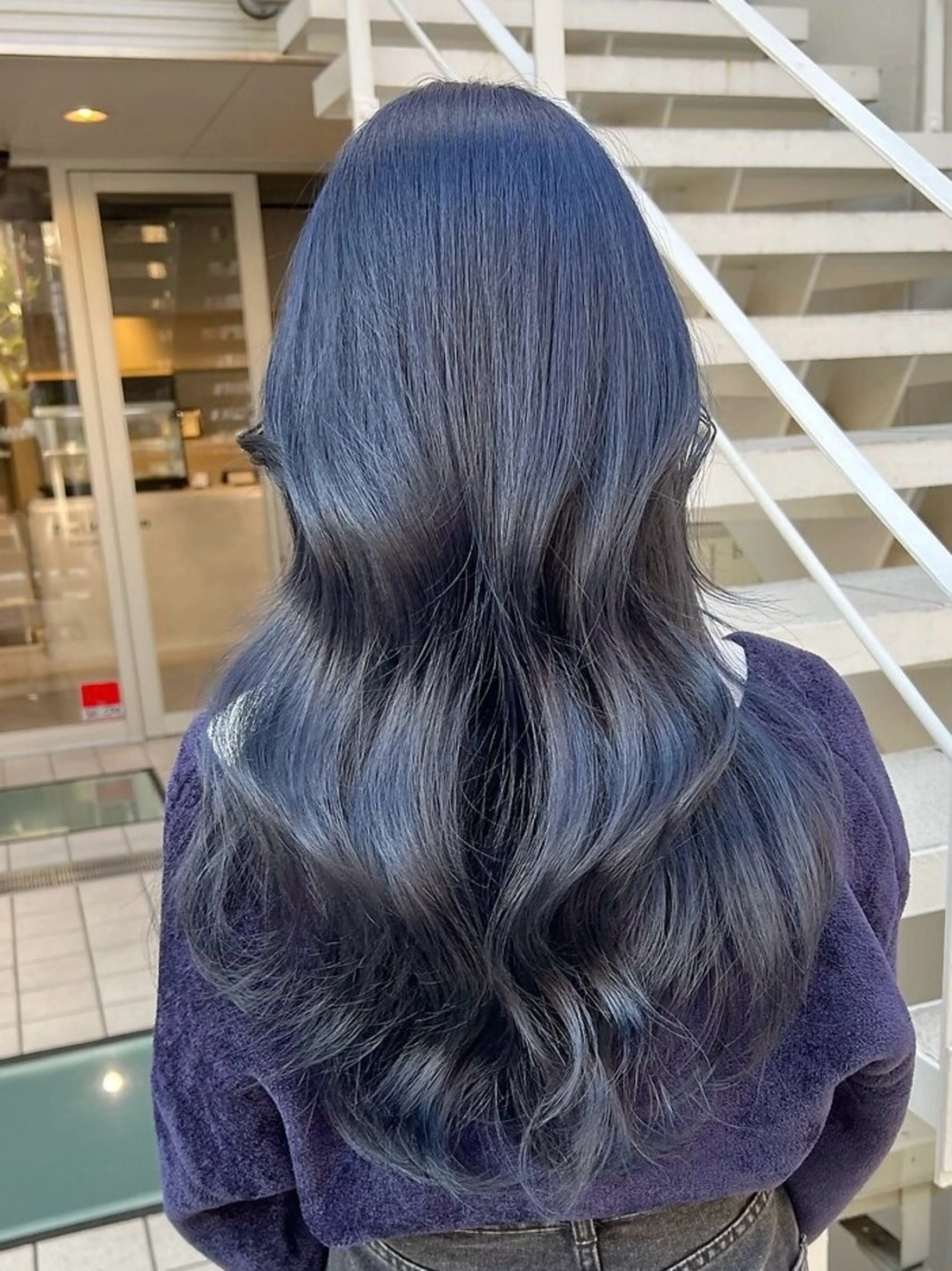 ロング カラー ハイトーン/ブリーチ 💙みずき💙のヘアスタイル