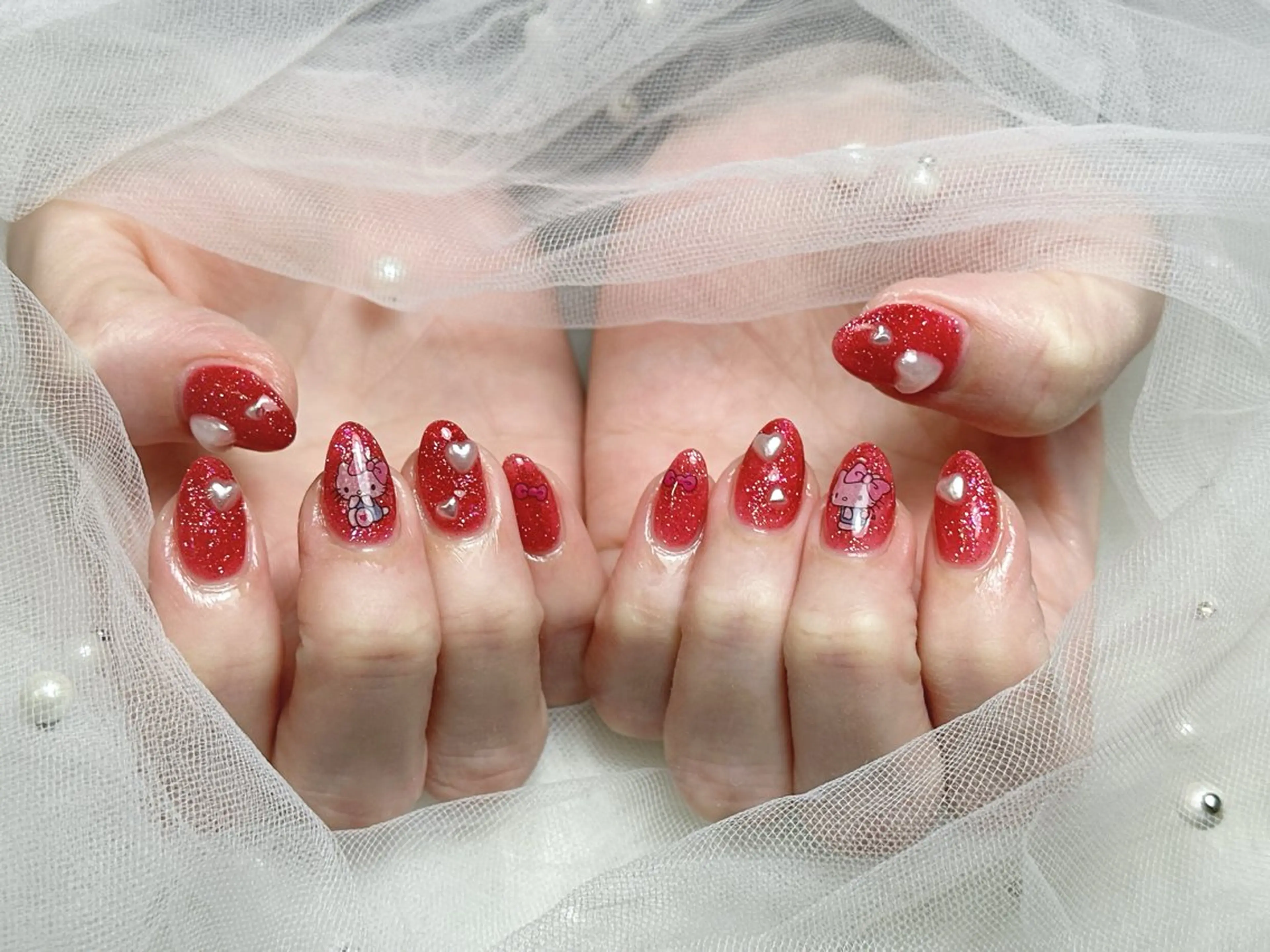 ネイル ハンドネイル 【Eclat ｴｸﾗ】nail＆beauty所属・Eclat〔ｴｸﾗ〕 MOEKA𝜗𝜚*のネイルデザイン