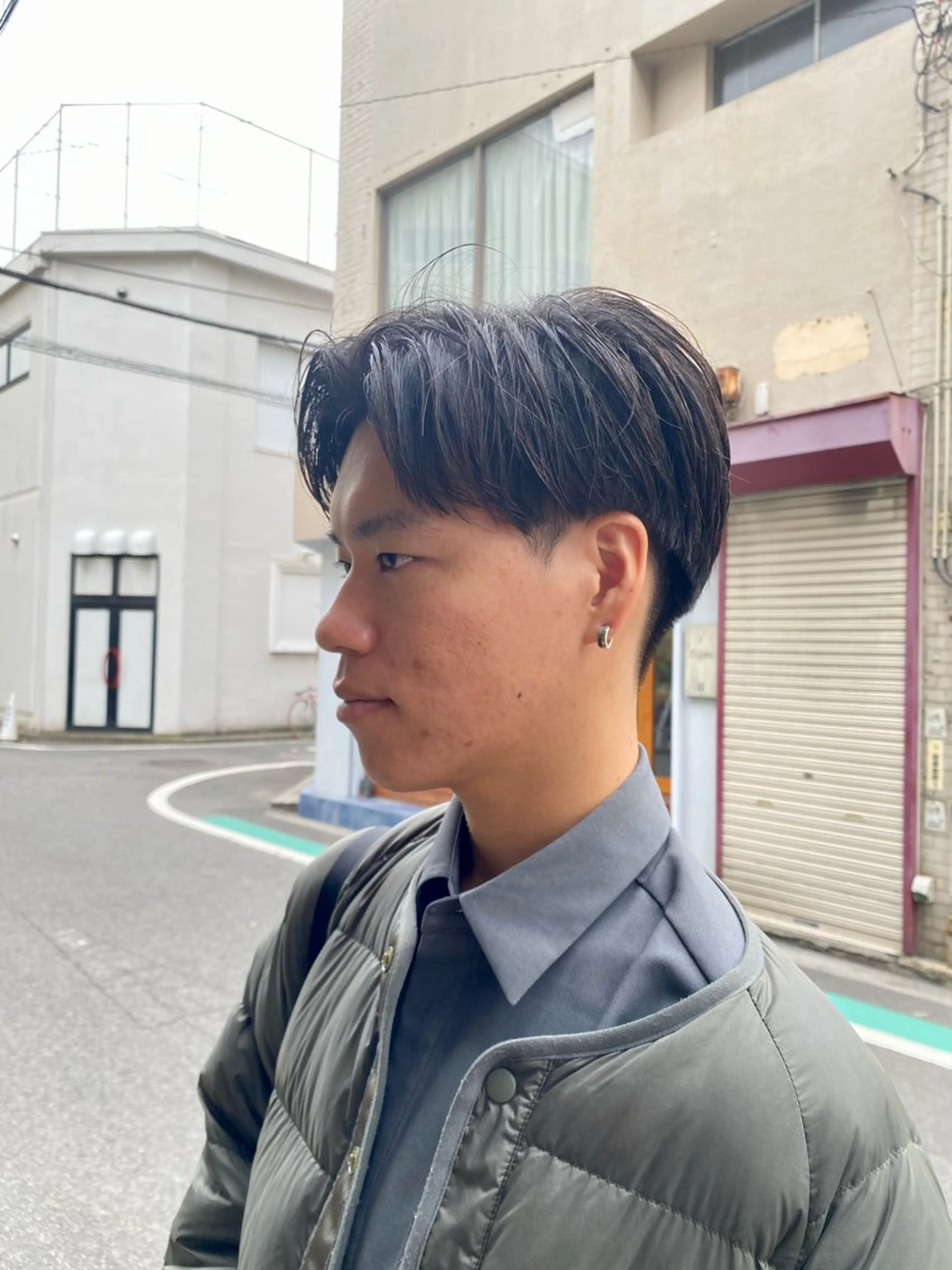 ⚡️うねり一撃⚡️メンズカット+ダメージレス縮毛矯正の写真