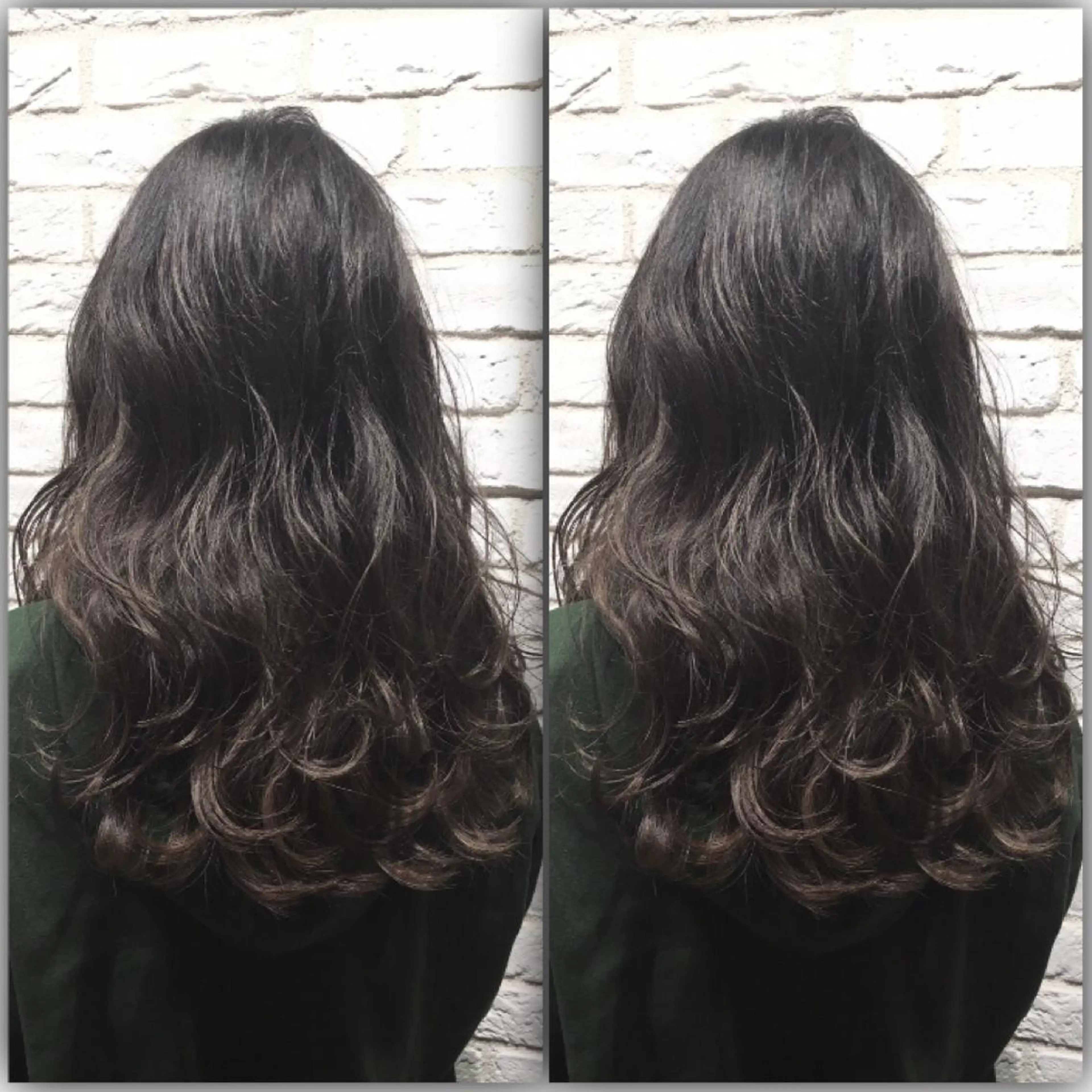 セミロング ハイライト カット ヘアカラー トリートメント トップスタイリスト 江口 稜亮のヘアスタイル