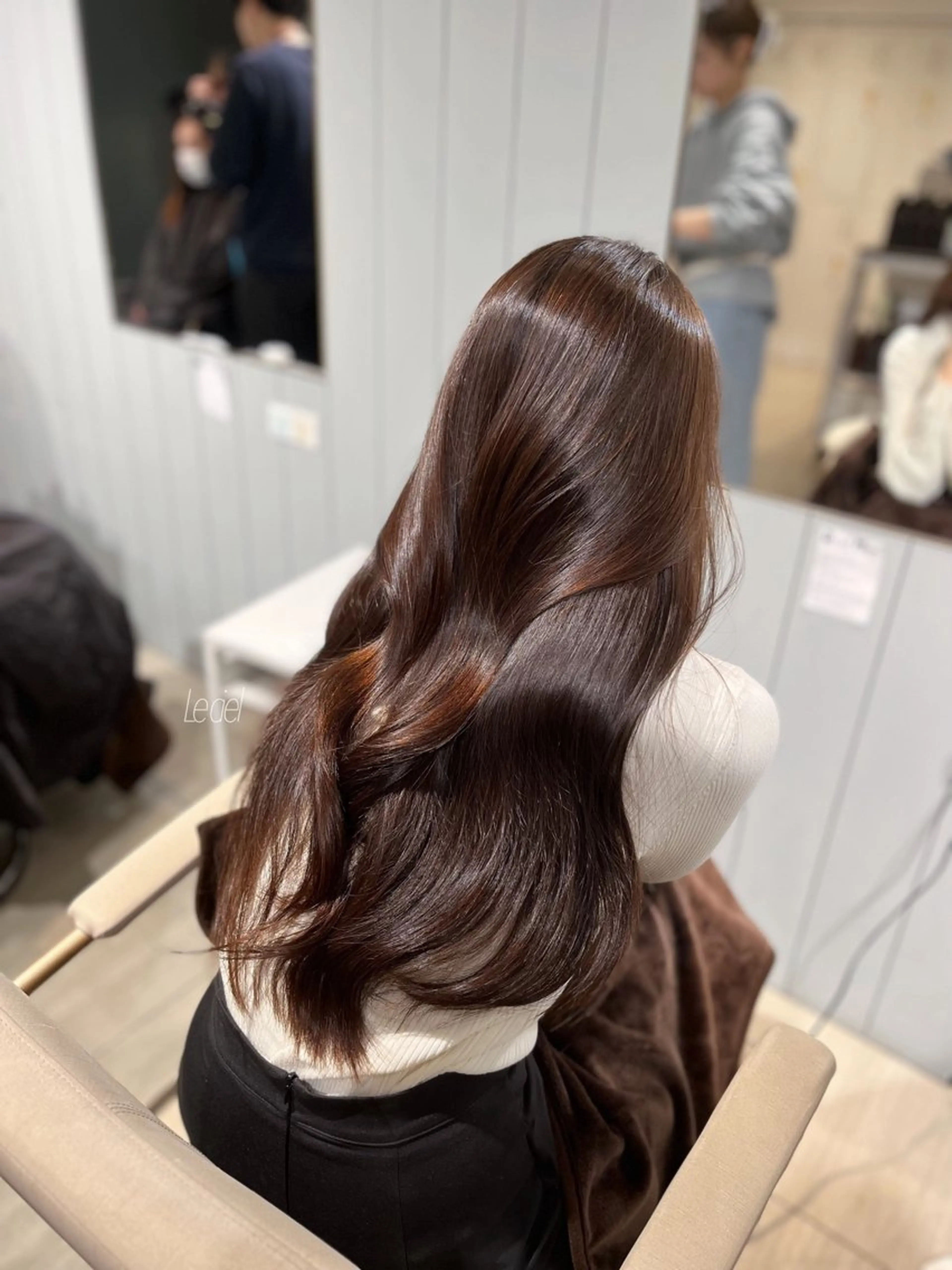 ロング カラー ONDO所属・梅田酸性縮毛矯正/ 韓国ヘア/ユナ🩰のヘアスタイル