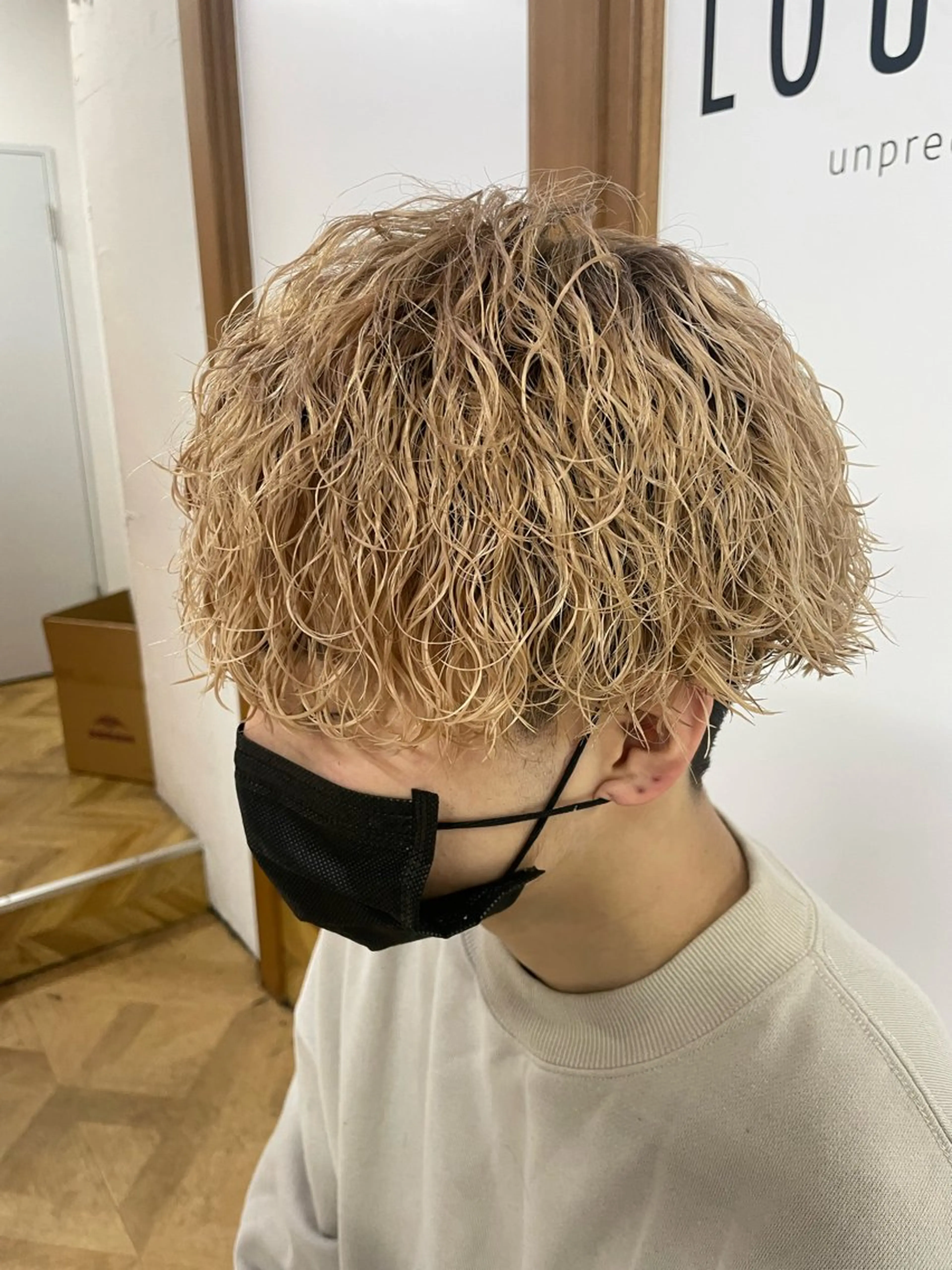 パーマ メンズ メンズパーマ 波巻きパーマ カット パーマ トリートメント 立川/過去1の毛流れ パーマ/しゅーとのヘアスタイル