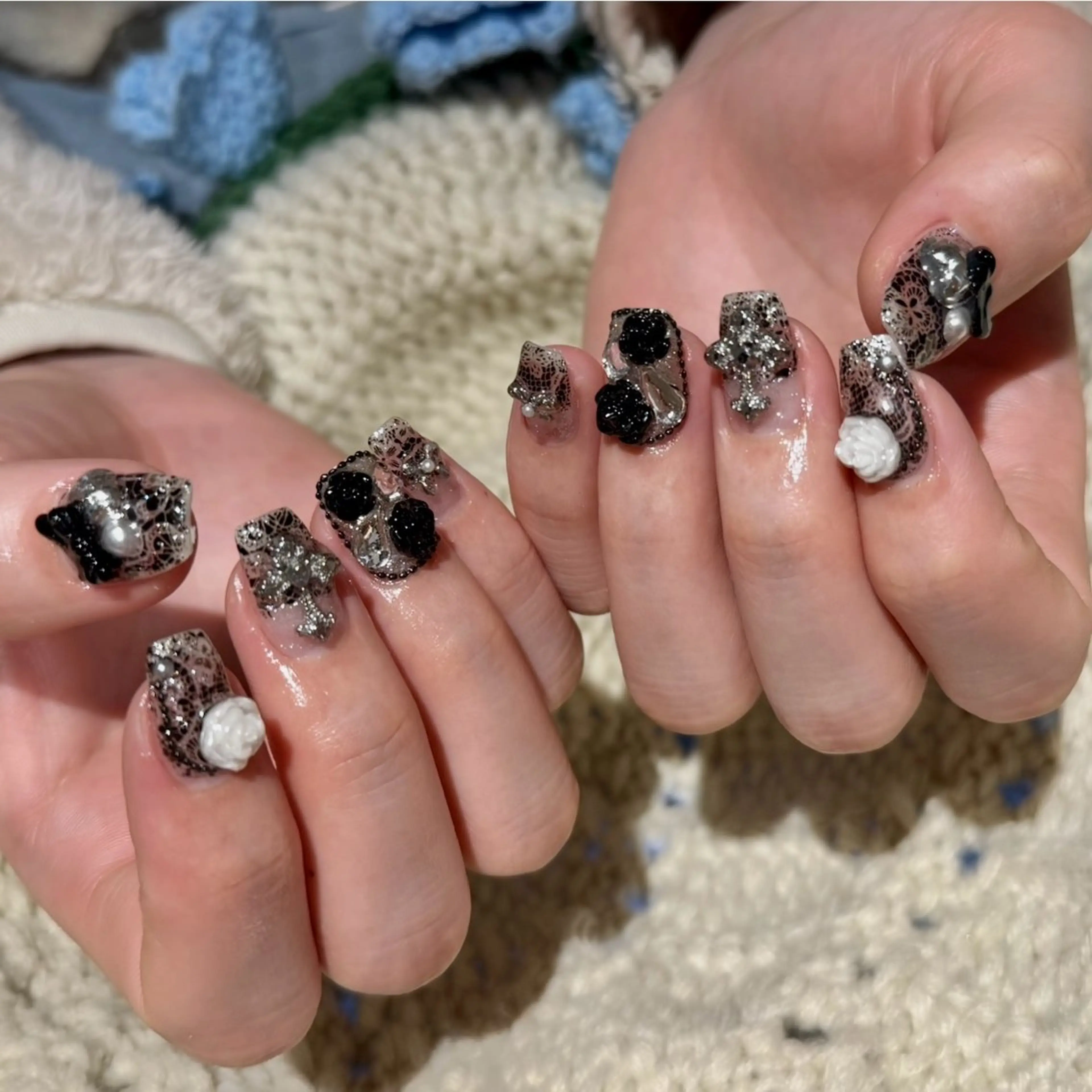 ネイル ハンドネイル m kaori𓃟のネイルデザイン