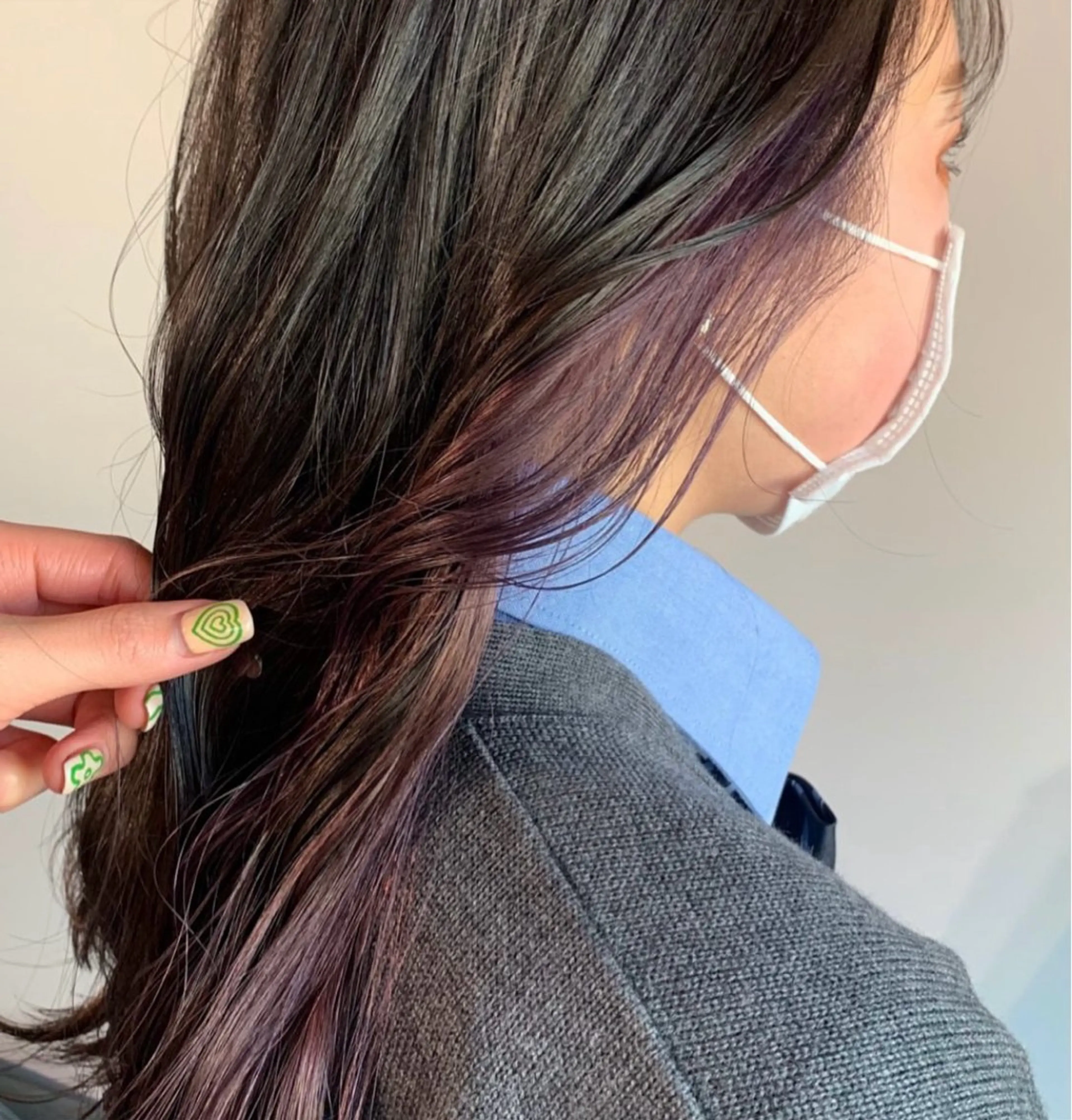 セミロング カラー ヘアセット/艶カラー 💐nao.のヘアスタイル