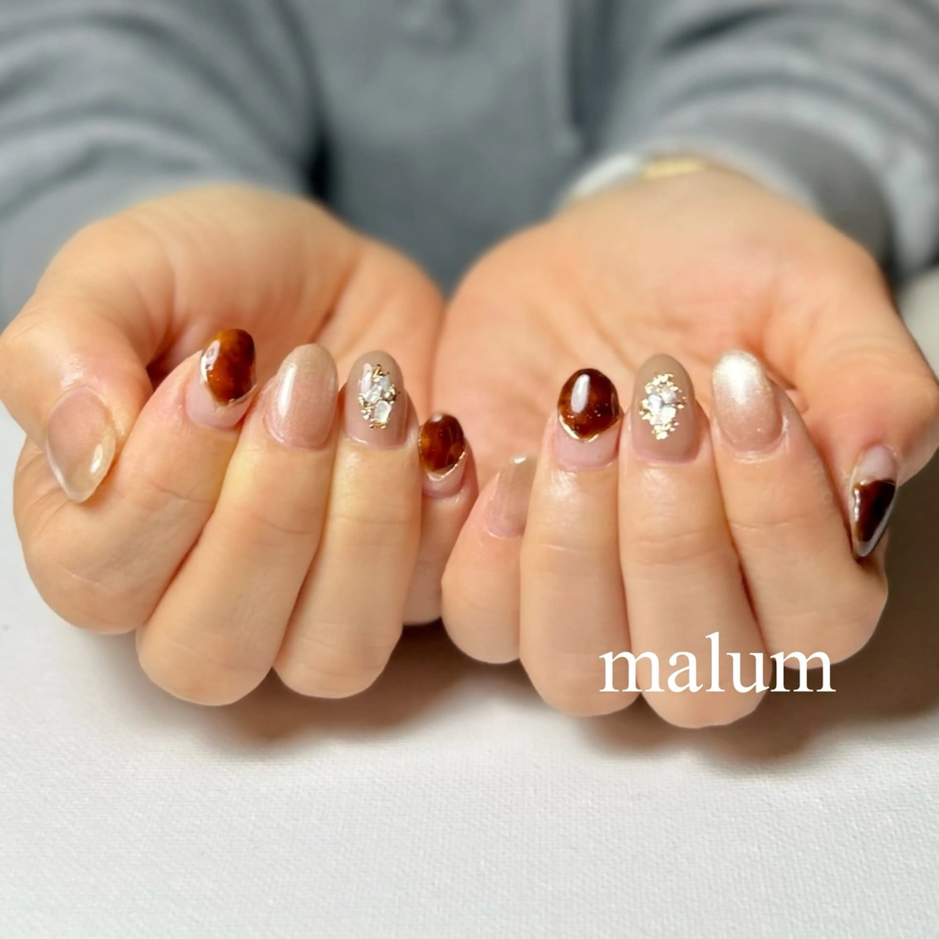 ネイル ハンドネイル malum nailのネイルデザイン