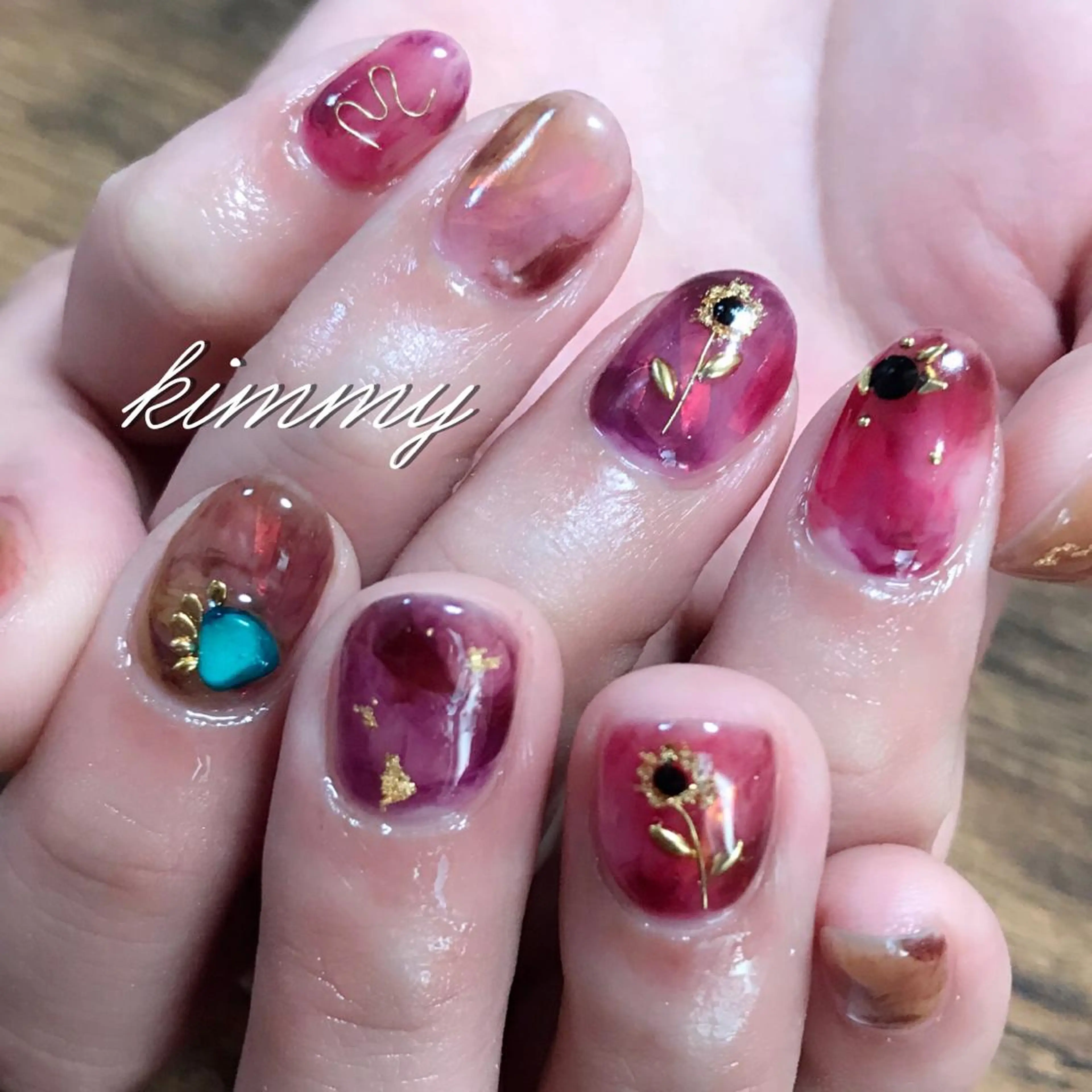 ネイル ハンドネイル kimmy nailsのネイルデザイン
