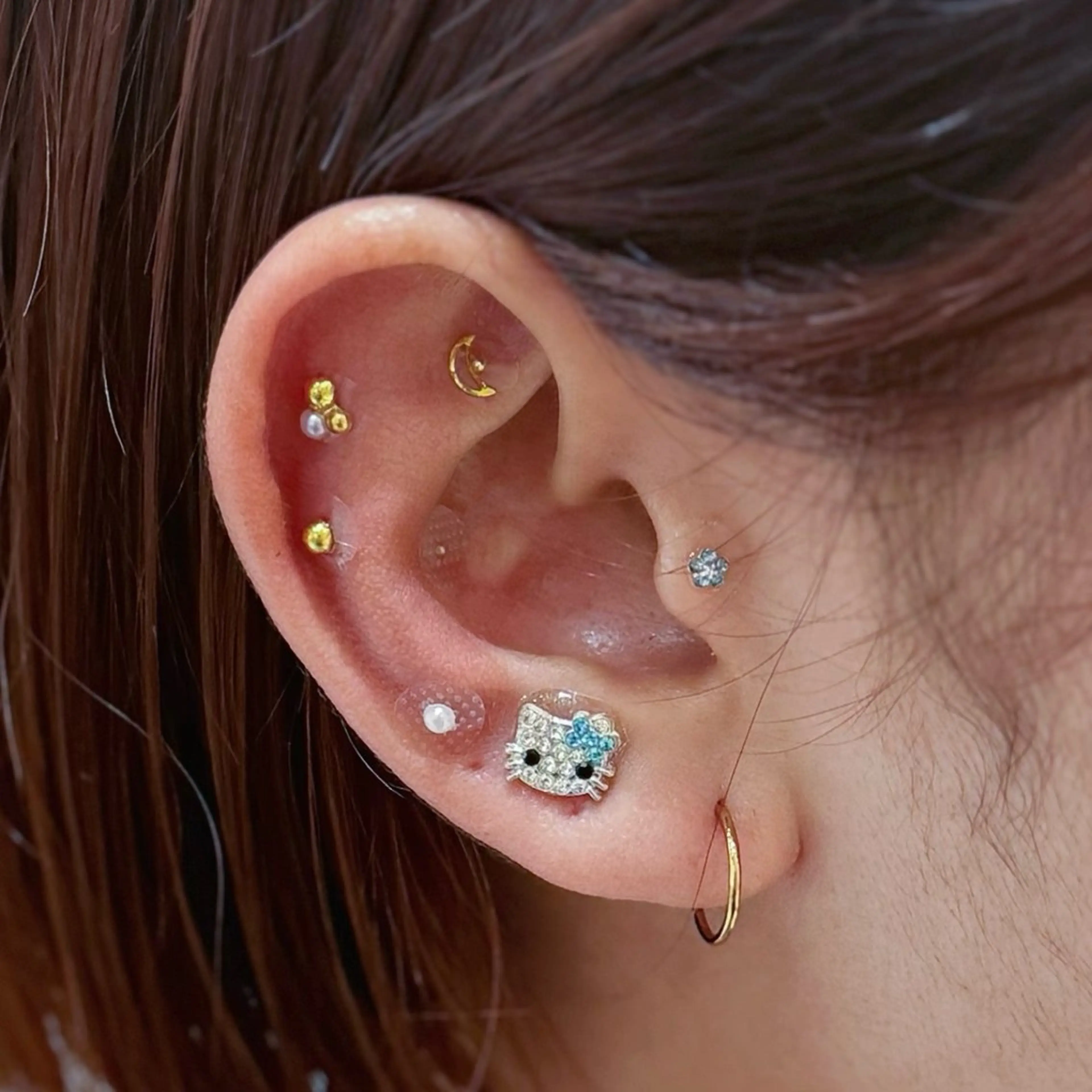 ミディアム カラー 🌜韓国/艶髪/縮毛 /kokoro🌛のヘアスタイル