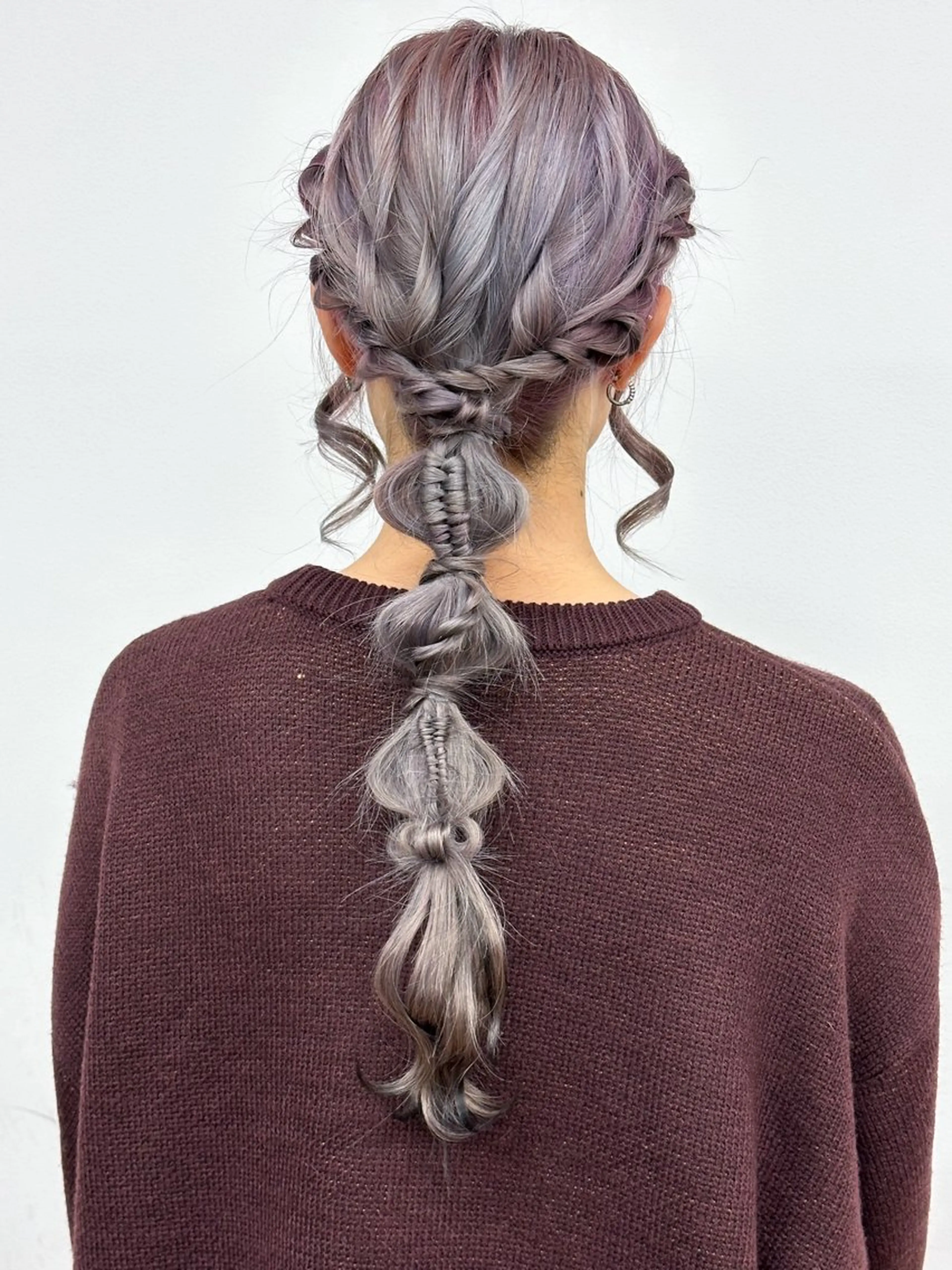 ロング ヘアアレンジ 結婚式・ブライダル ヘアセット rebloom所属・山之内匠/艶カラー/ ハイトーン/ブリーチのヘアスタイル