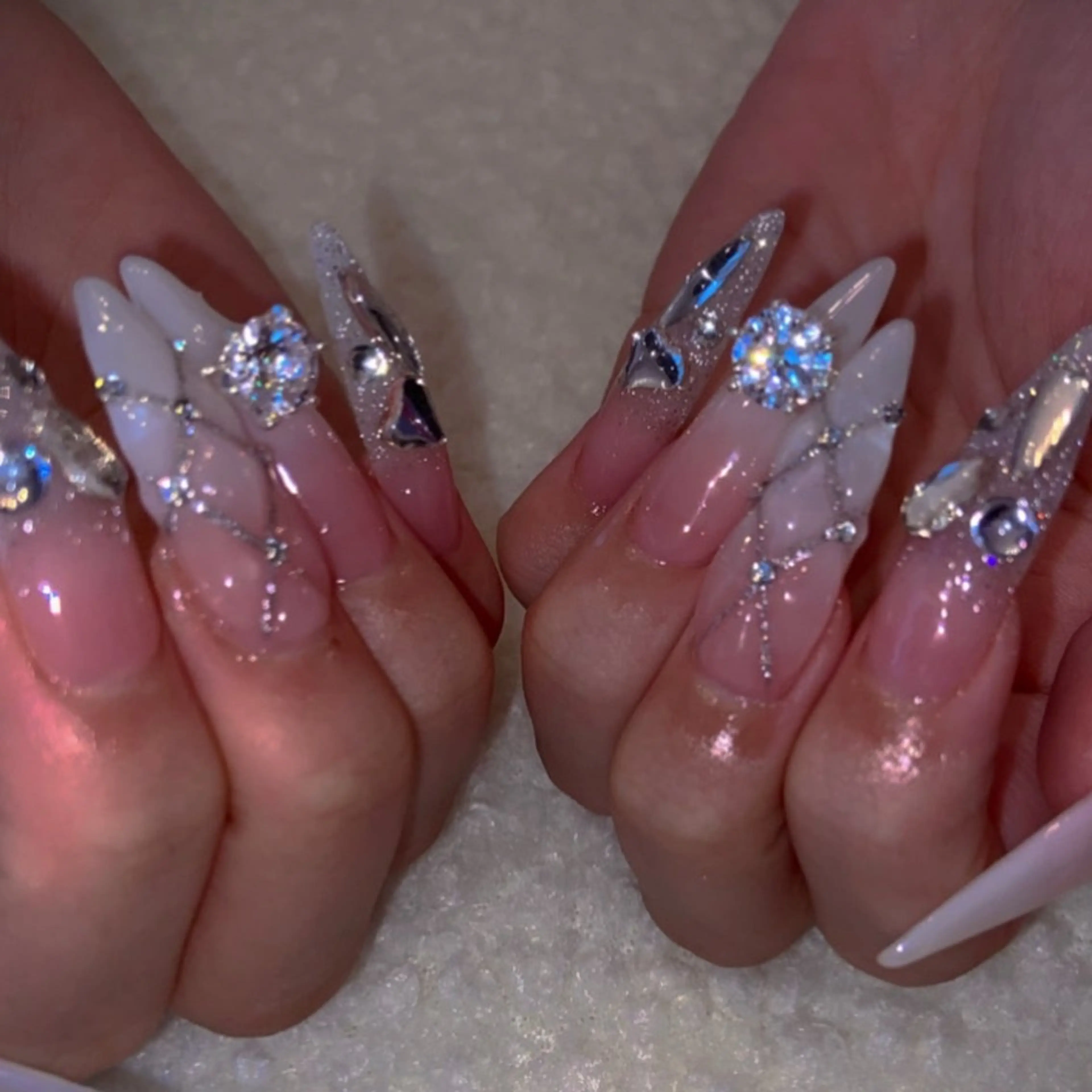 ネイル 💎ラピスラズリ💎 rionaのネイルデザイン