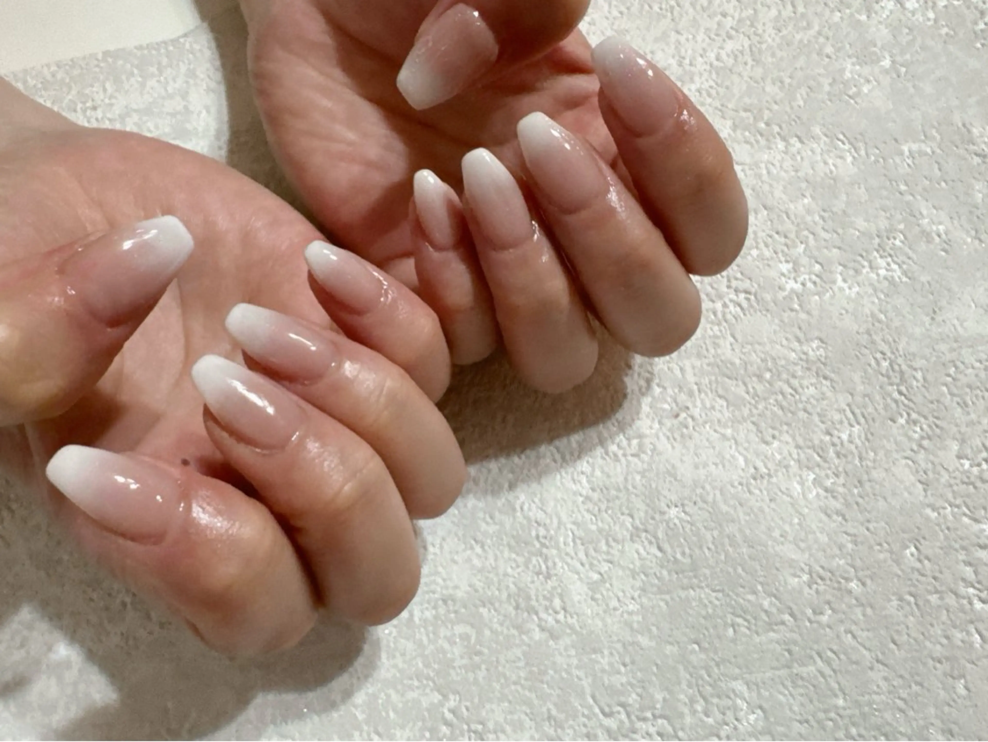 ネイル フットネイル ジェルネイル グラデーション パラジェル 春ネイル kikinail 溝の口のネイルデザイン