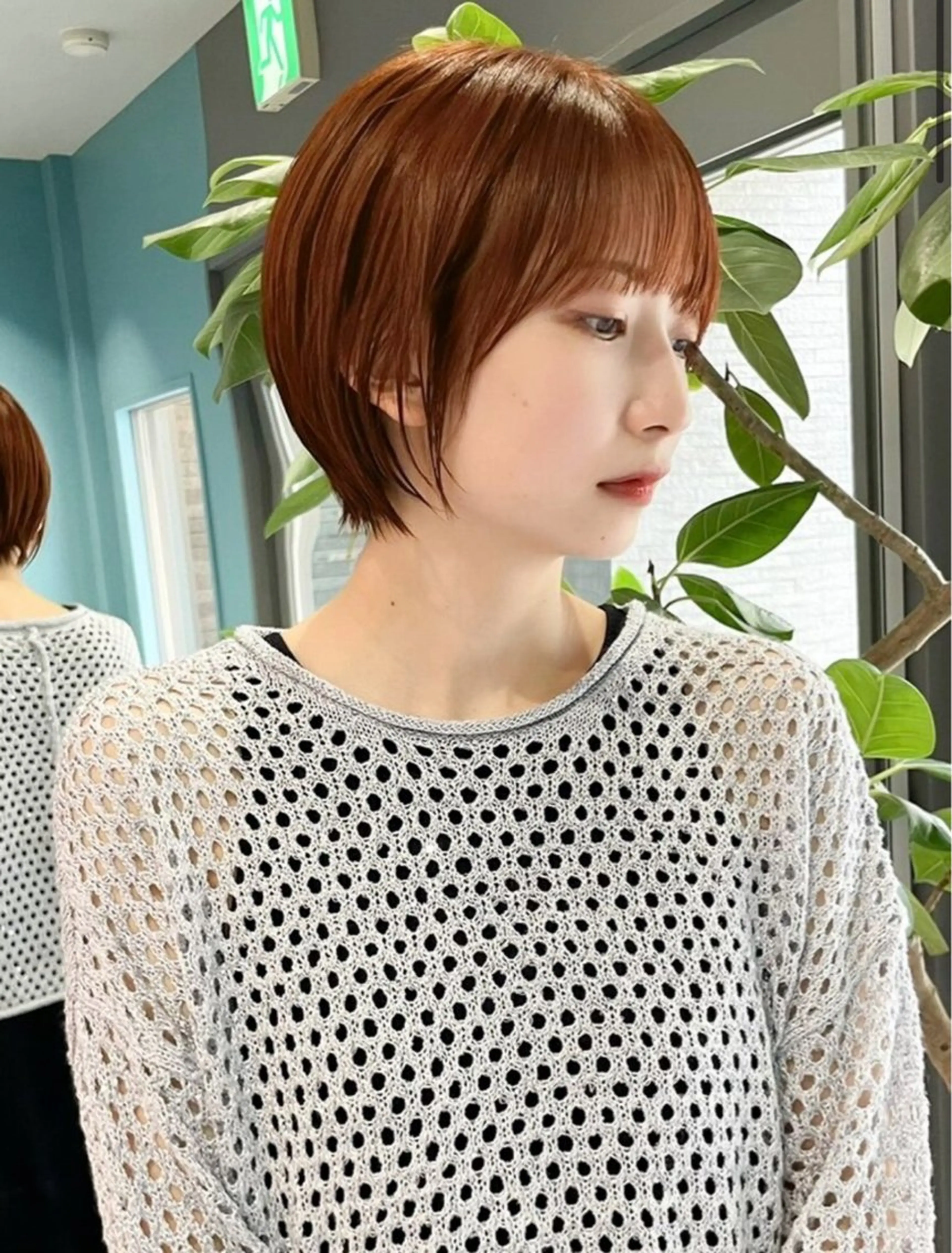 ショート カラー 似合わせカット ショートヘア 小顔カット トリートメント カット トリートメント 伊藤 優里のヘアスタイル