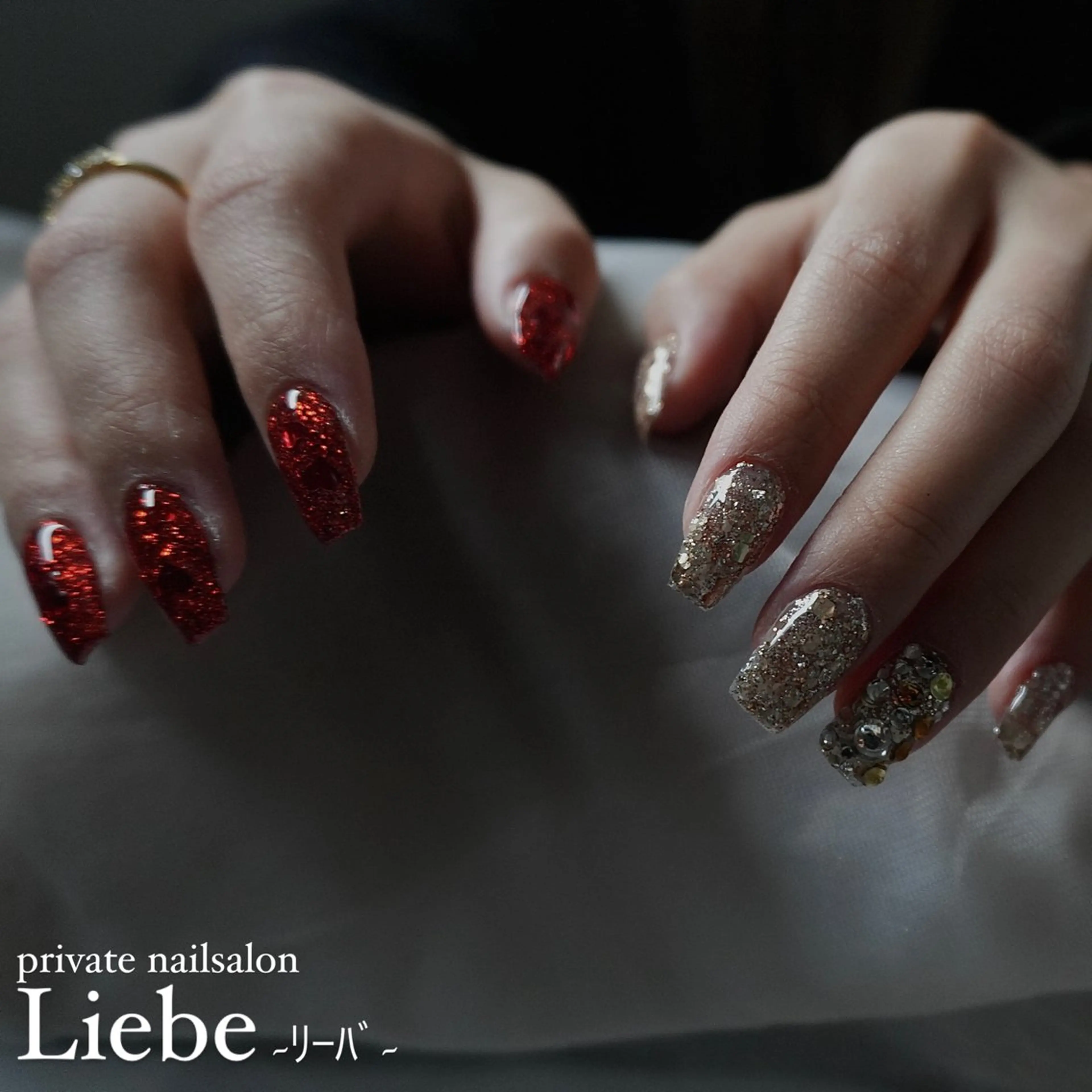 ネイル ニュアンスネイル ハンドネイル ~Liebe~ harukaのネイルデザイン