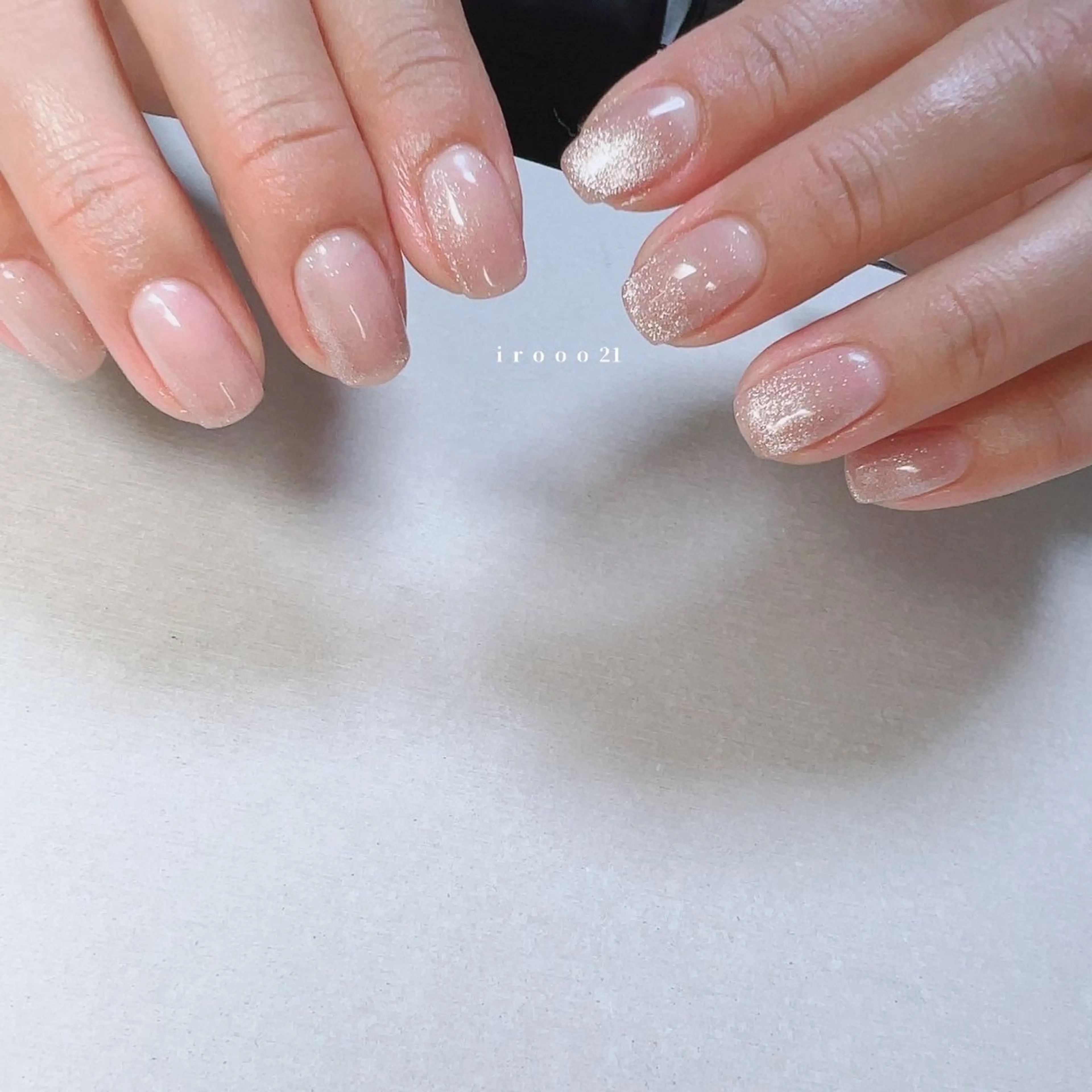 ネイル グラデーション マグネットネイル irooo 21のネイルデザイン