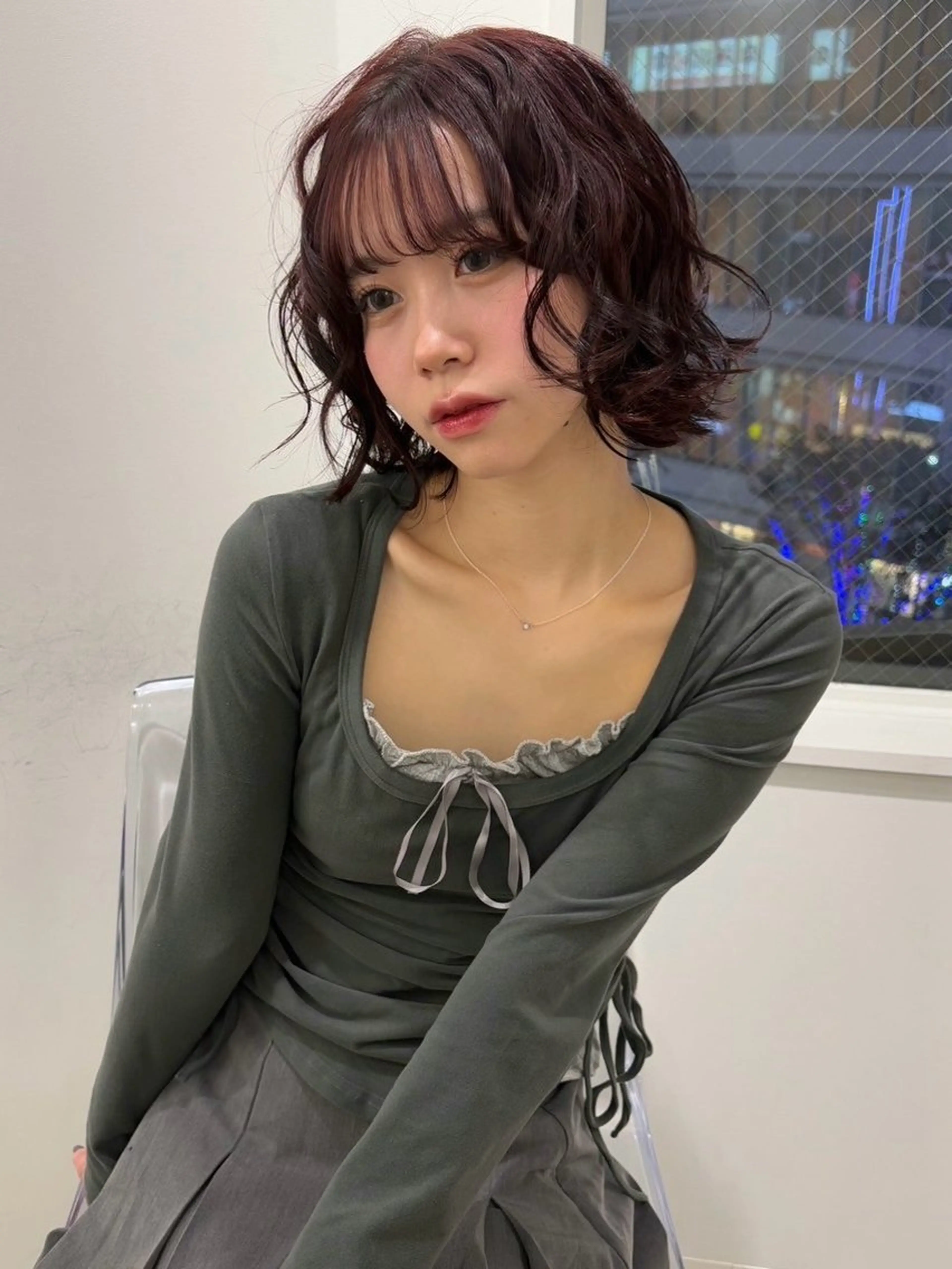 ショート ボブ レイヤーカット euphoria新宿通り所属・新宿❤︎ヘアセット ♡YUMEのヘアスタイル