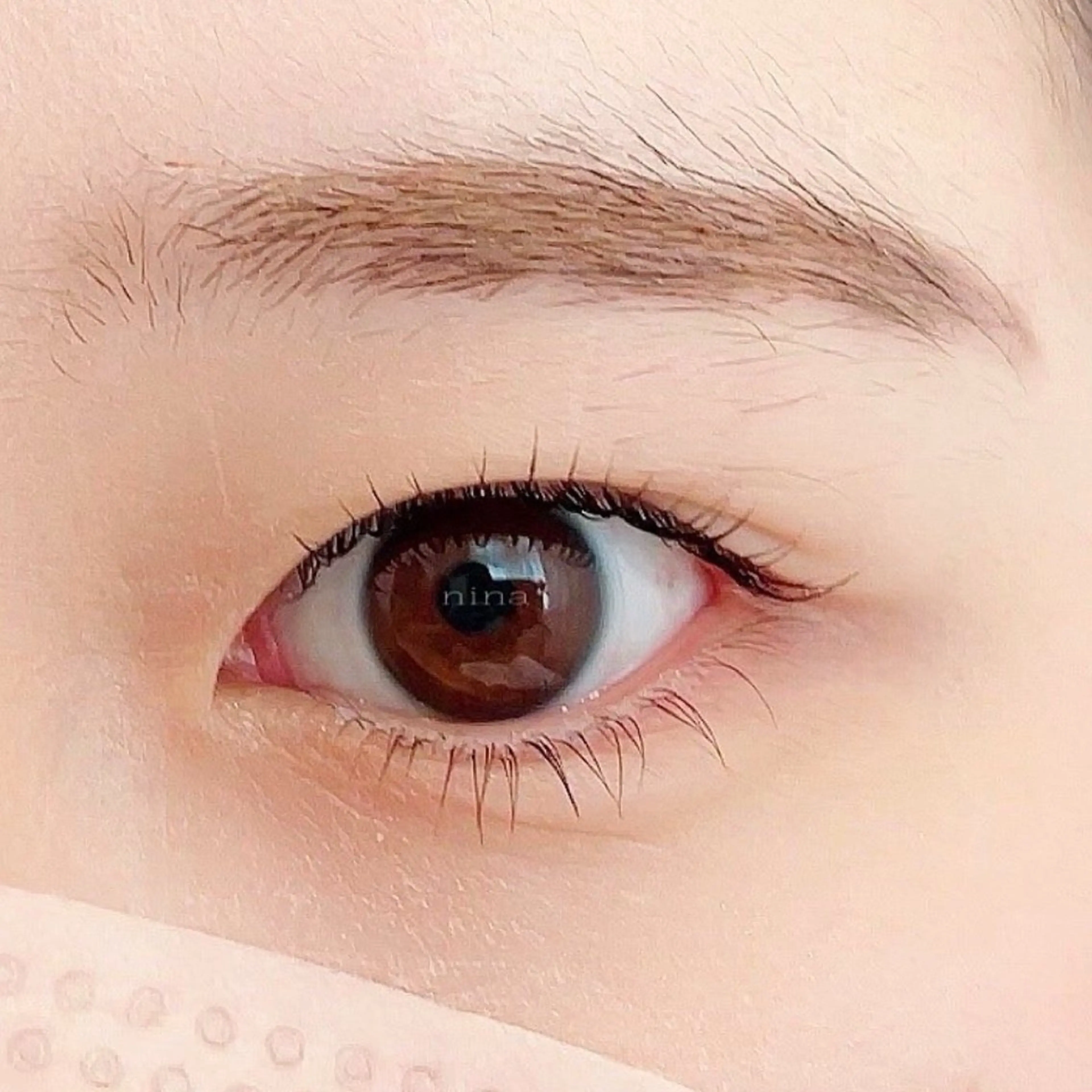 マツエク・マツパ nina 心斎橋店所属・nina 岩井のマツエク・マツパデザイン