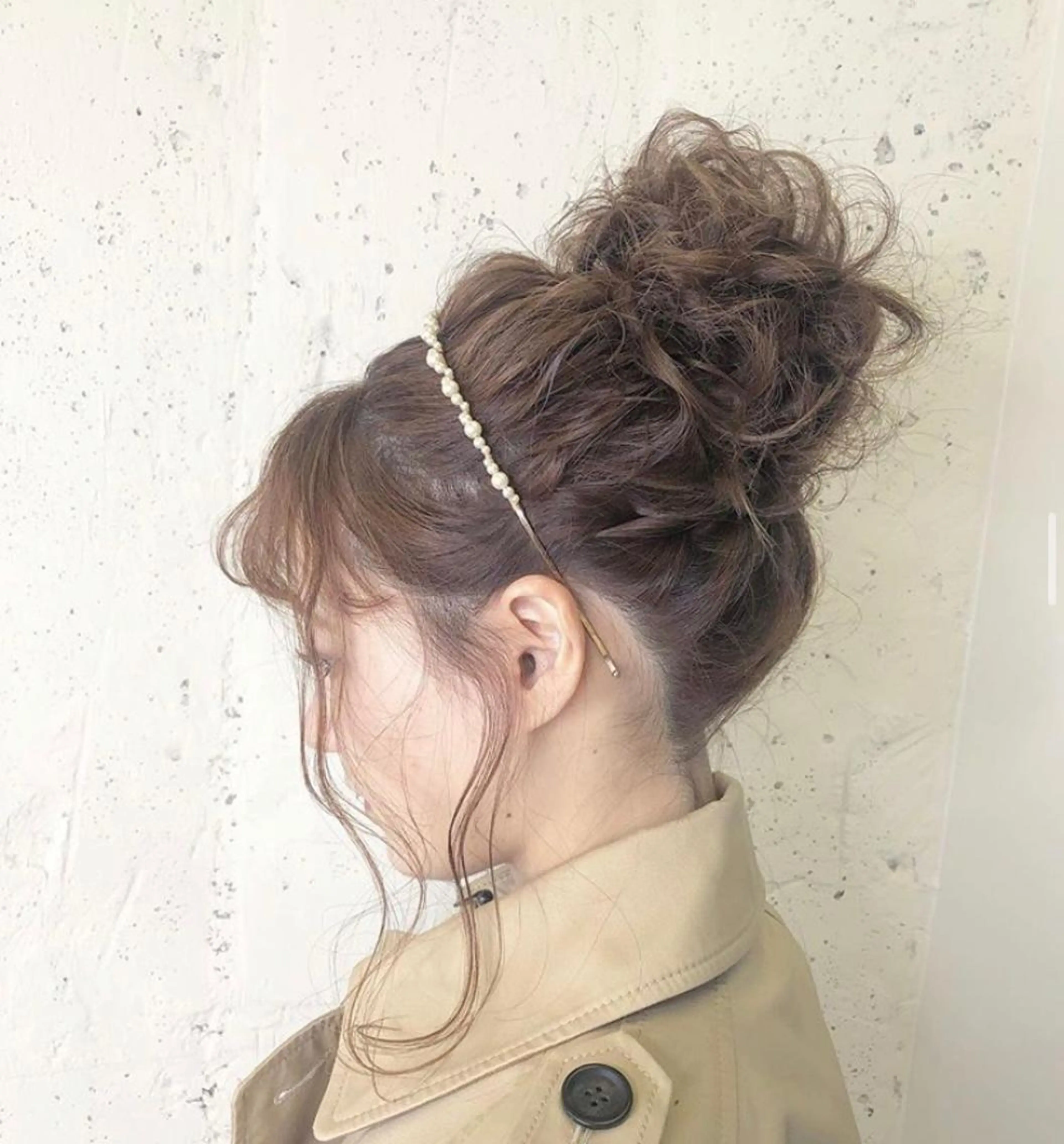 ヘアアレンジ 🦋ミルクティーベー ジュ🦋mayukiのヘアスタイル