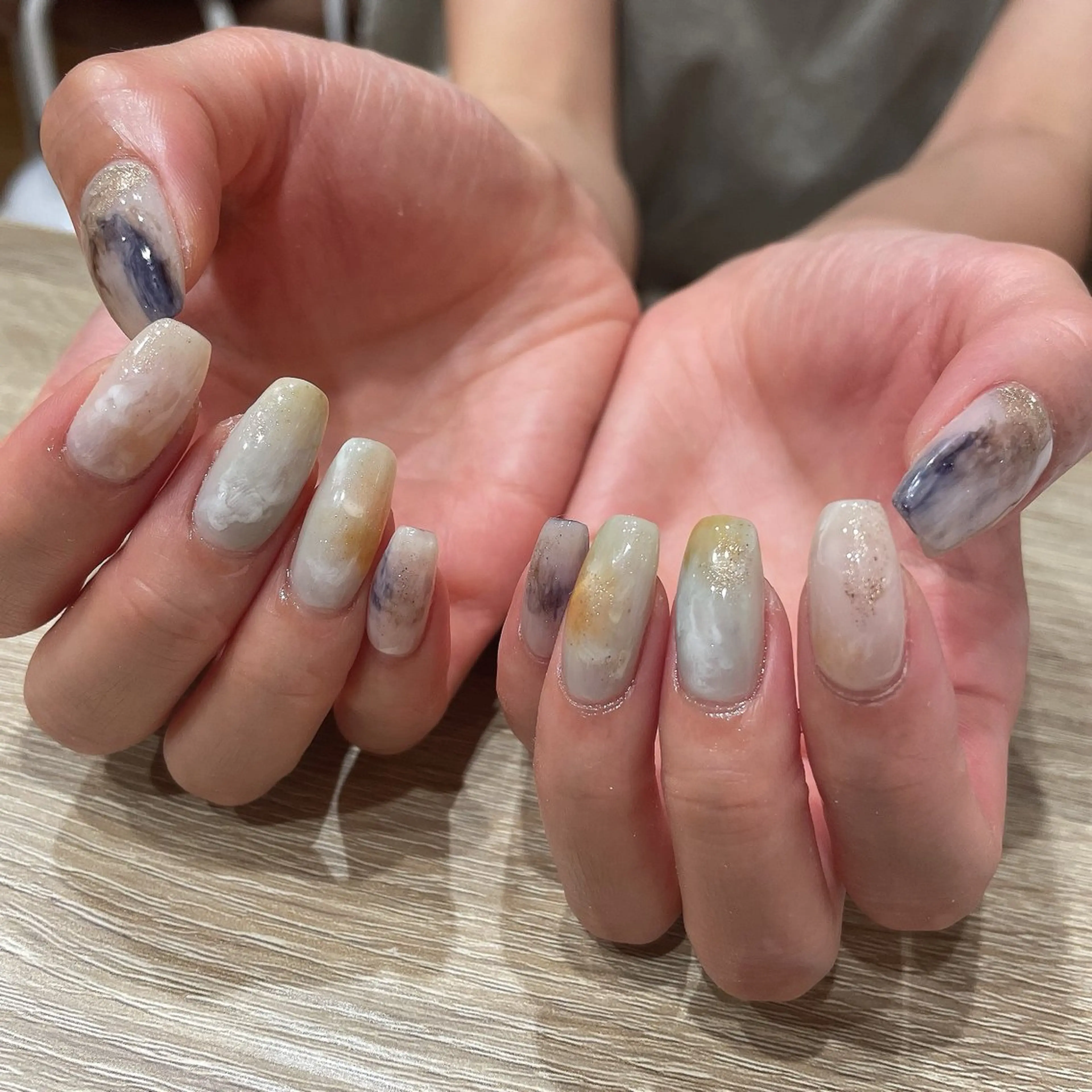 ネイル ロングネイル 持ち込み liberté所属・liberté🫧 新小岩のネイルデザイン